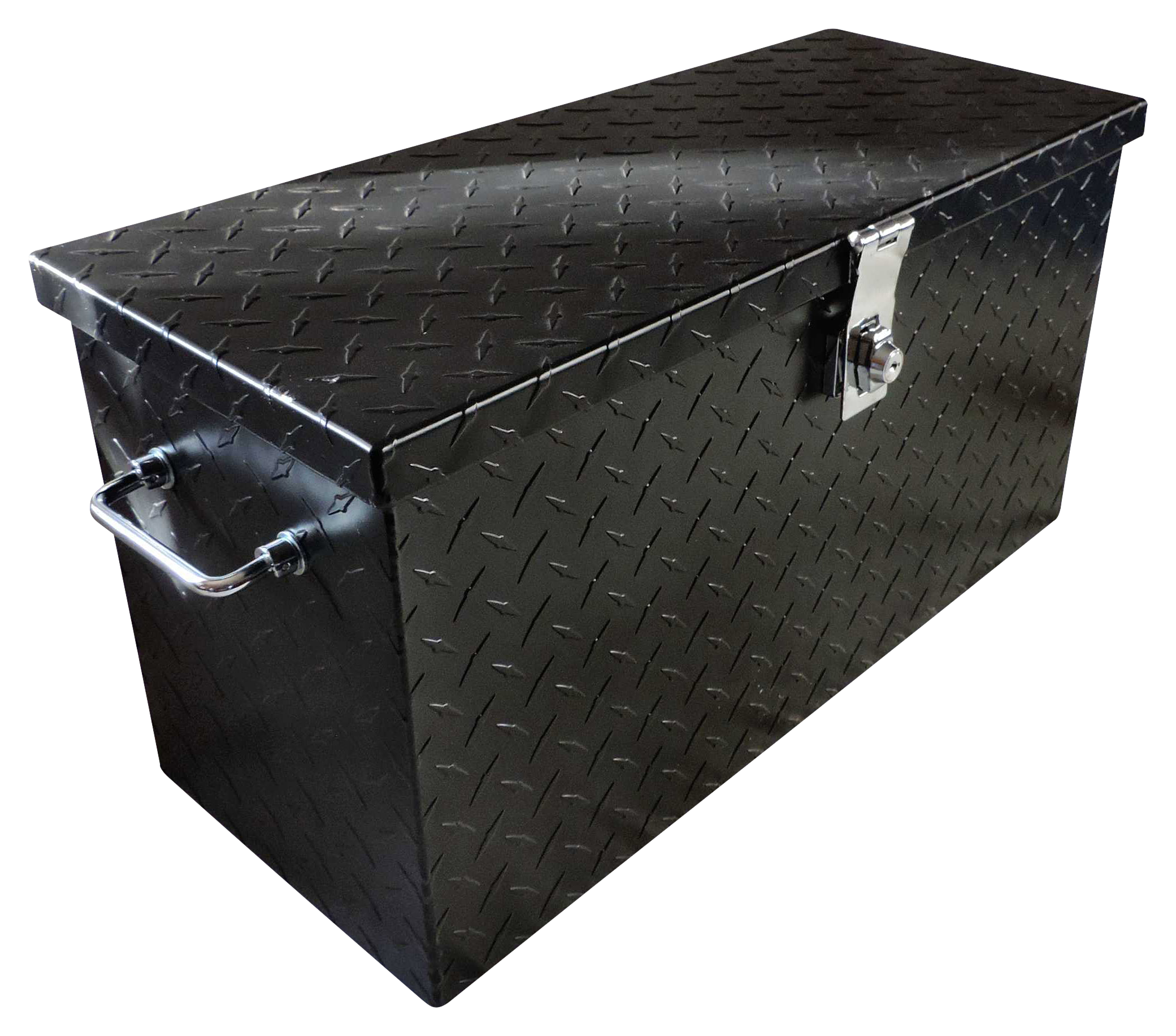 Hornet Outdoors Diamond Plate ATV and UTV Aluminum Tool Box