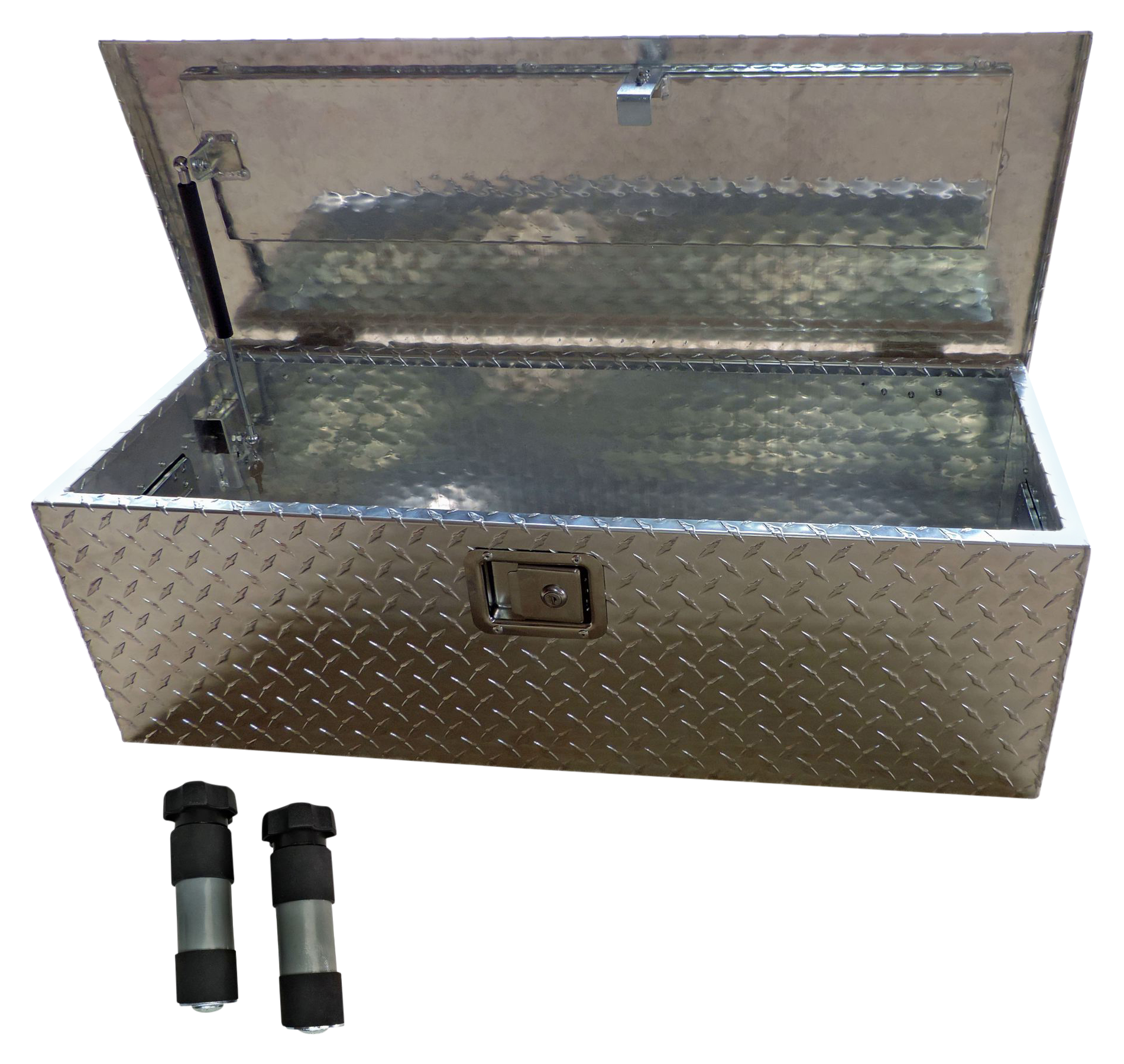 Hornet Outdoors Diamond Plate Aluminum Tool Box