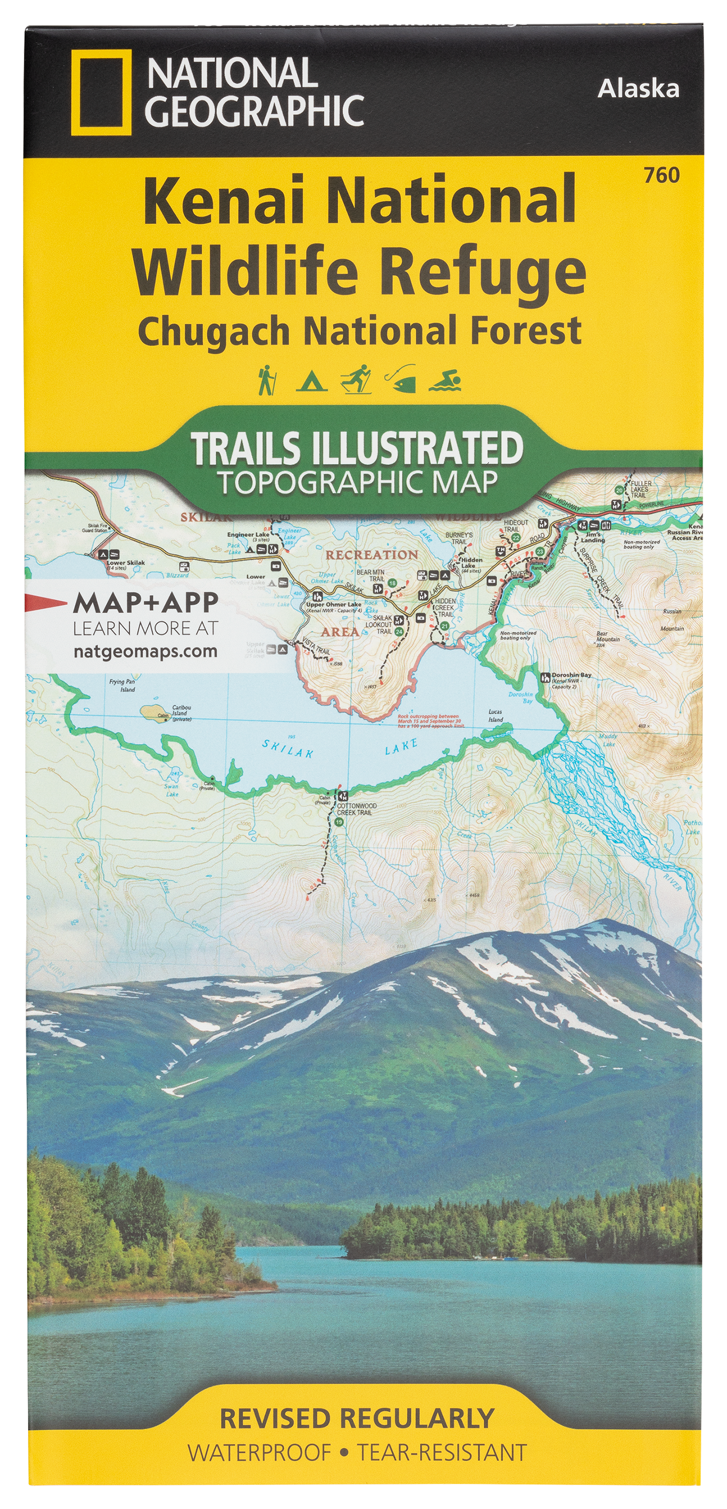 National Geographic National Forests Trails Illustrated Topographic Map Series