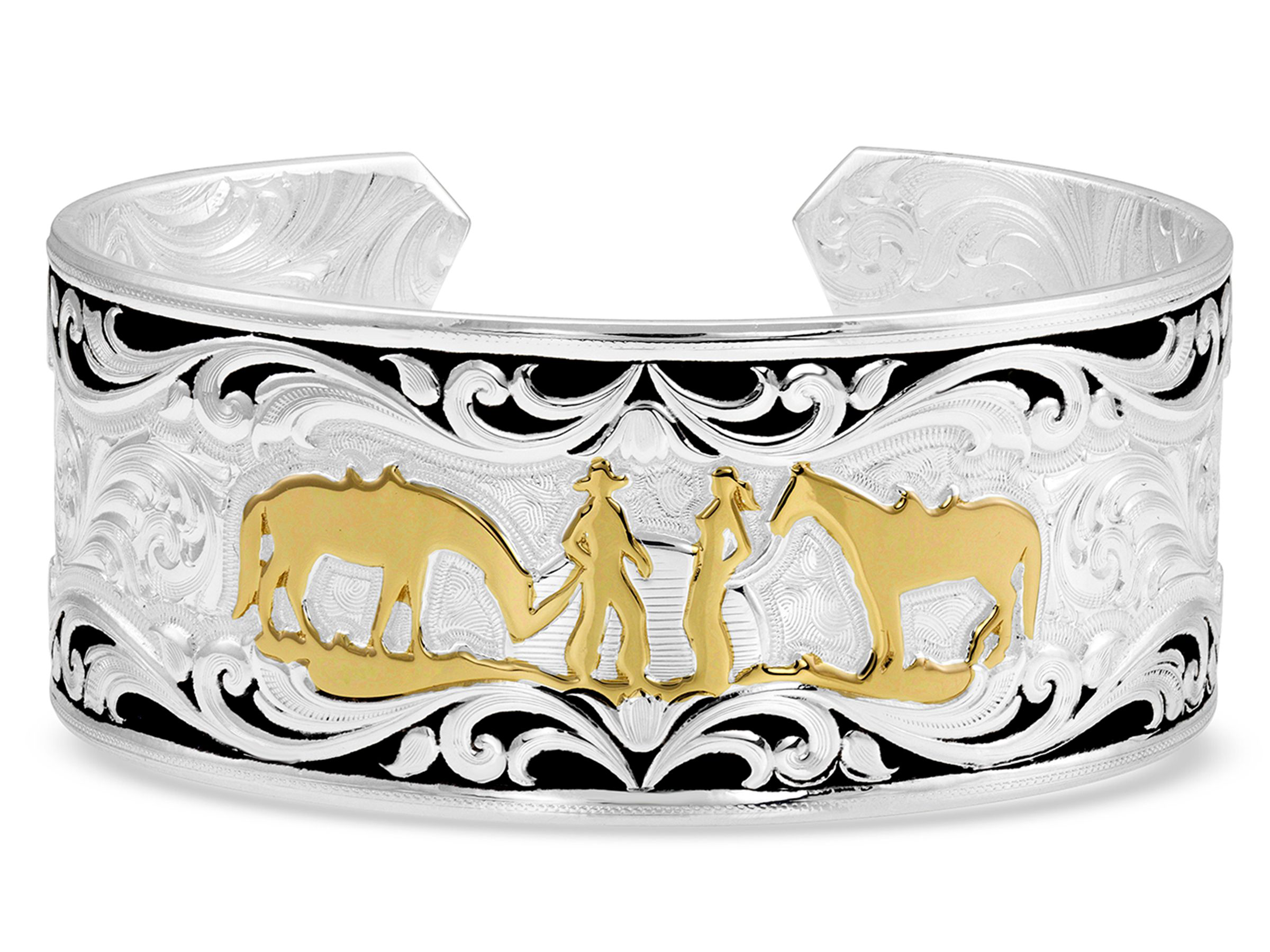 Montana Silversmiths Between Friends Cuff Bracelet