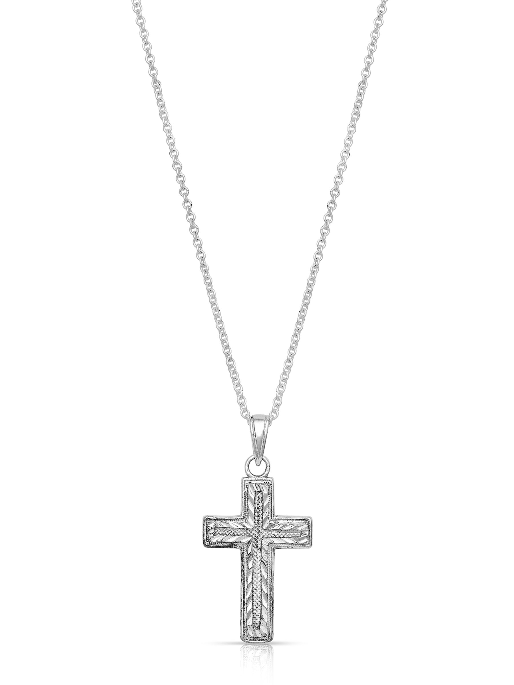 Montana Silversmiths Captured In Faith Cross Necklace
