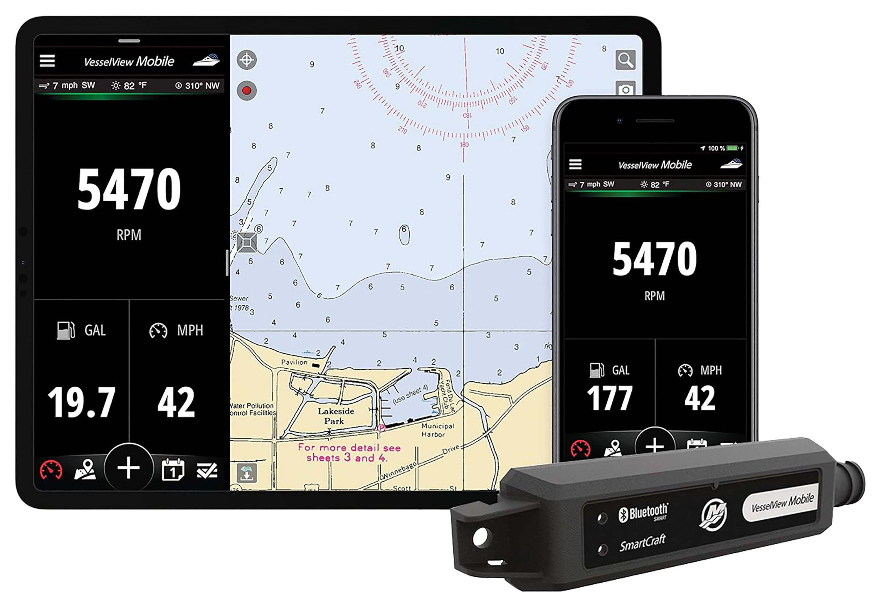 Mercury Marine VesselView Mobile Module