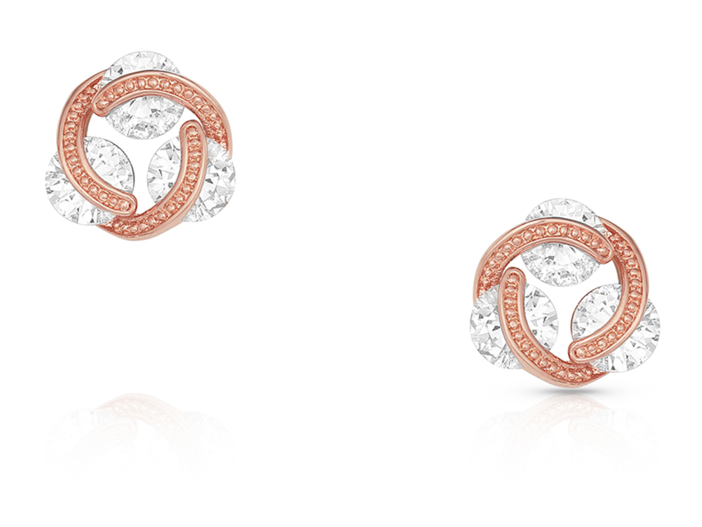 Montana Silversmiths Holding On To A Rose Dawn Earrings