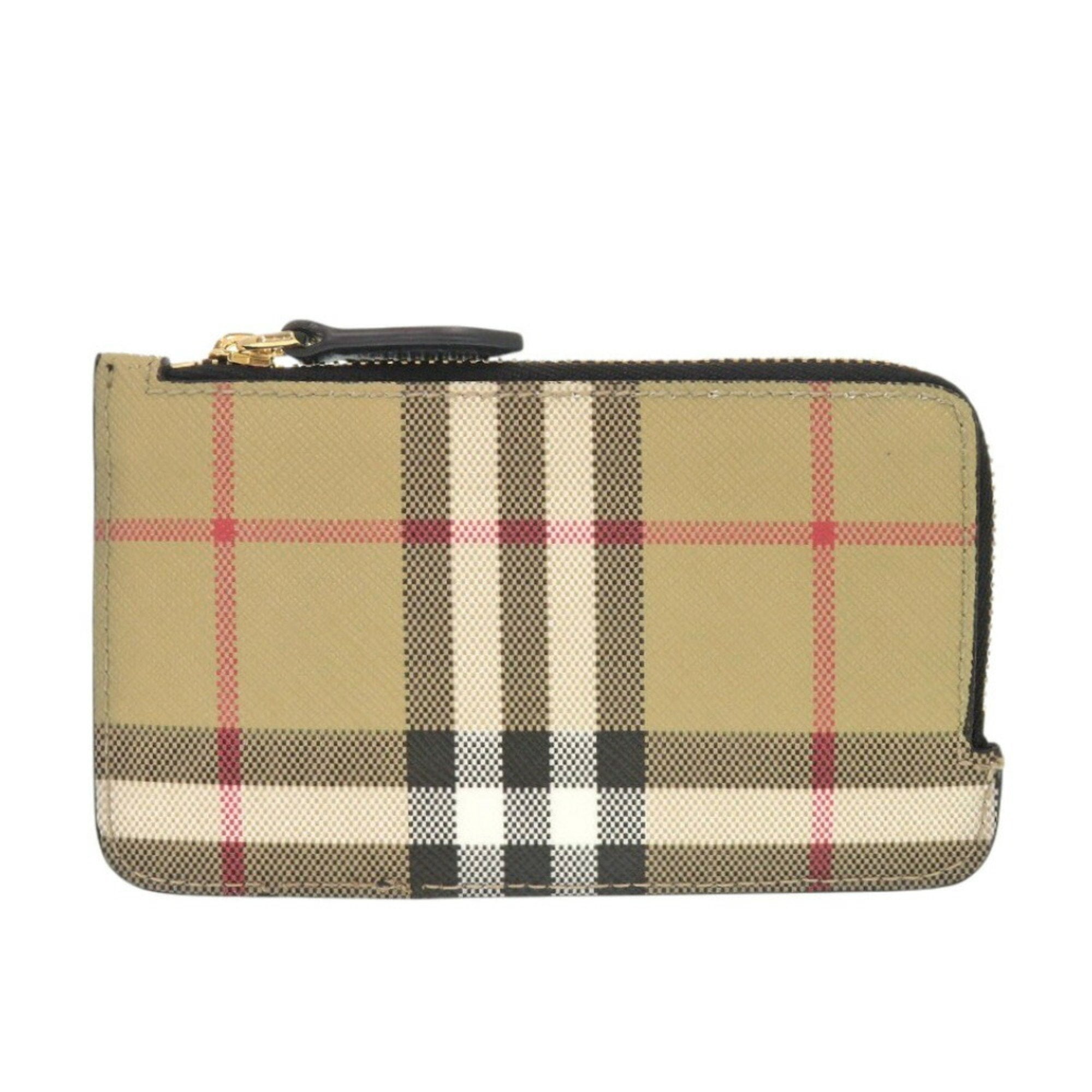 Burberry  Pvc Leather Card Case (Pre-Owned)