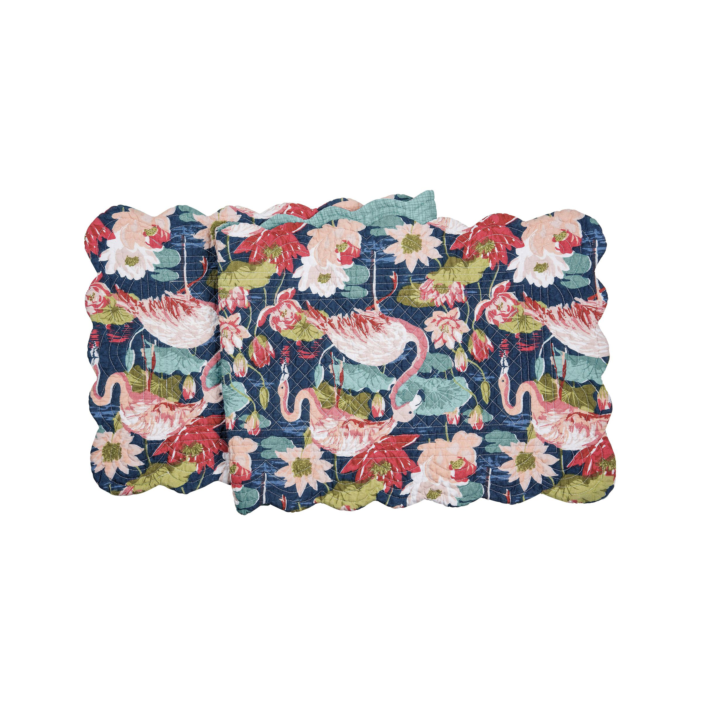 C&F Home Flamingo Lagoon Table Runner