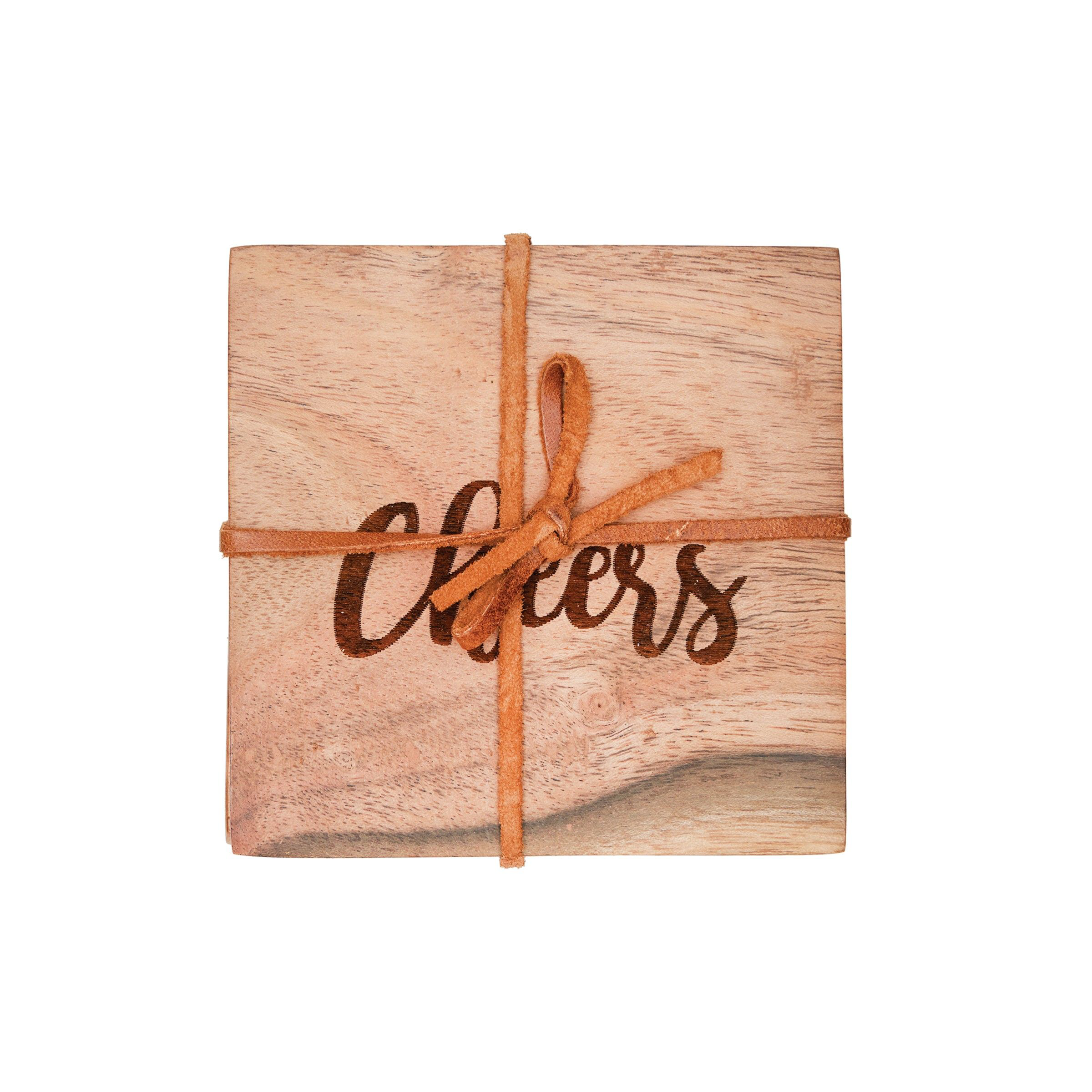 C&F Home Cheers Coaster 4-Piece Set