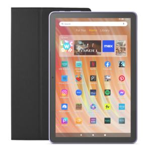 Amazon B0BL5WZ6HF-BUNDLE Fire HD 10 Tablet - 32GB with Easel Case