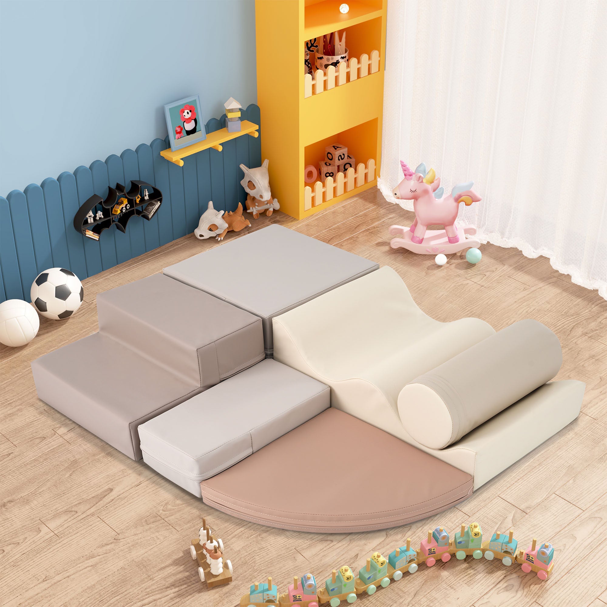 Streamdale Indoor Crawling Playset Safe & Soft Toys for Toddlers' Motor Development