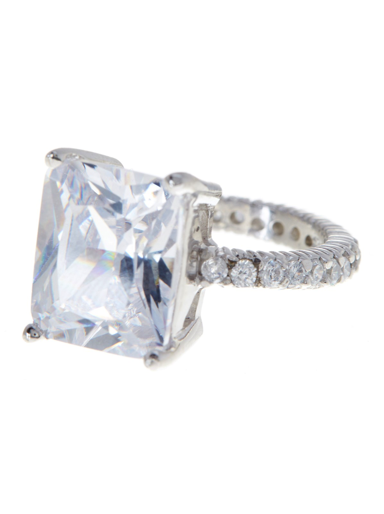 Sterling Silver Eva's Engagement Ring