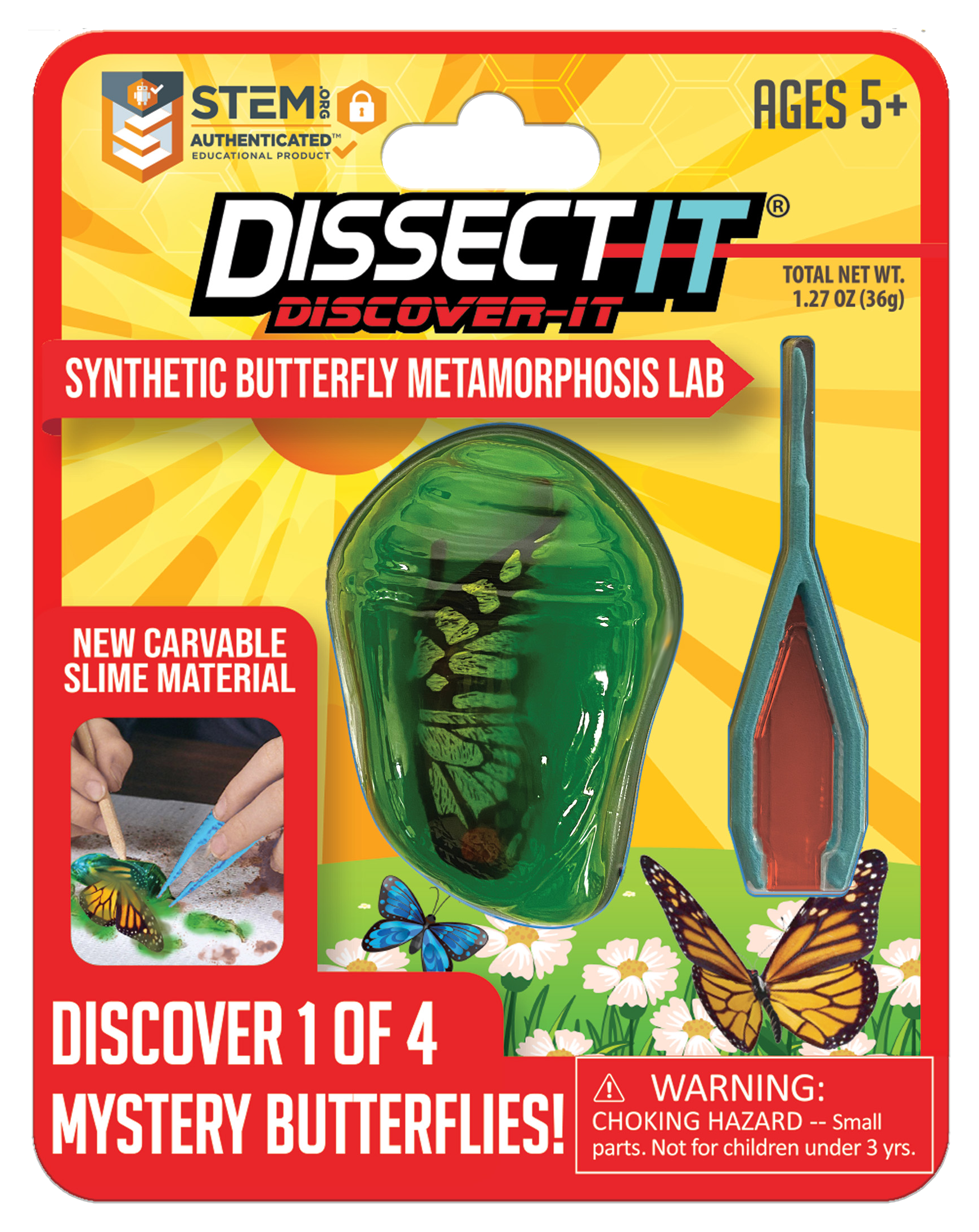 Top Secret Toys Dissect It Discover It Butterfly Metamorphosis Lab