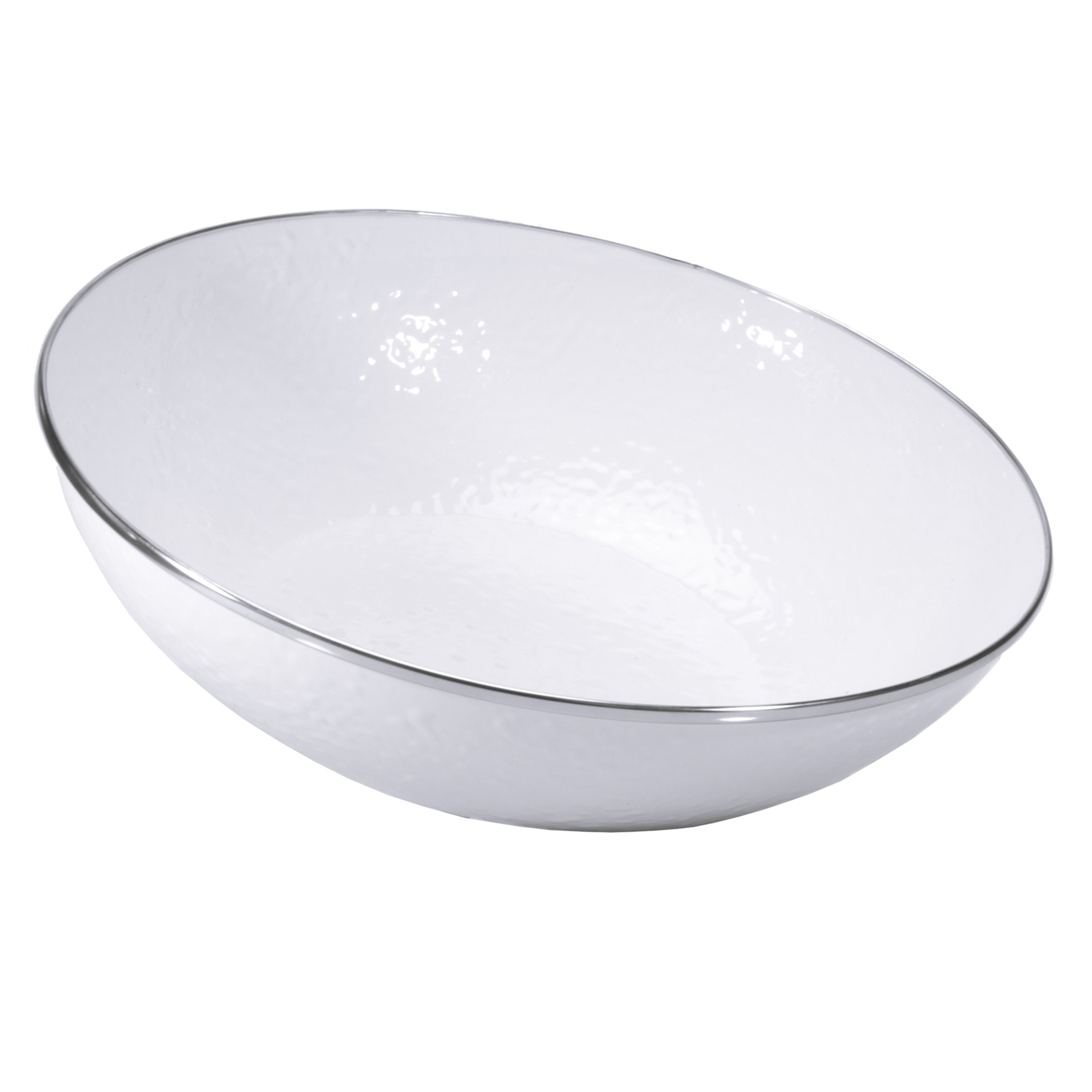 Golden Rabbit White Catering Bowl