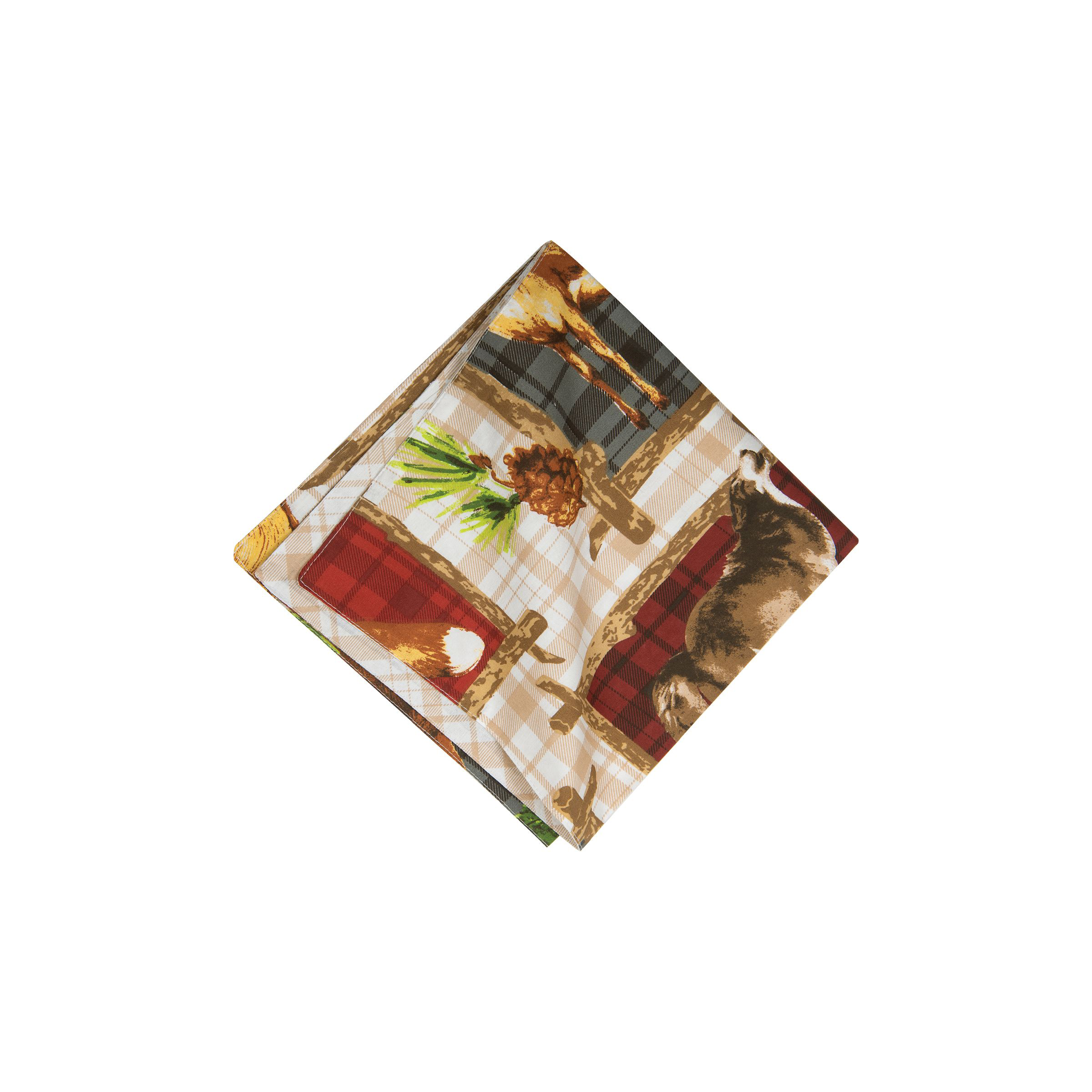C&F Home Bryson Retreat Reversible Rustic Lodge Napkin 6-Pack