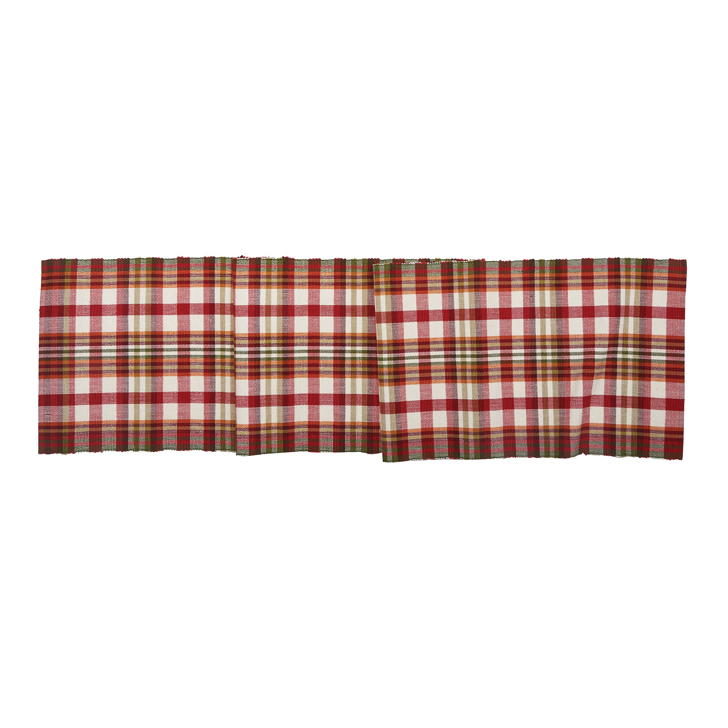 C&F Home Abingdon Plaid Table Runner