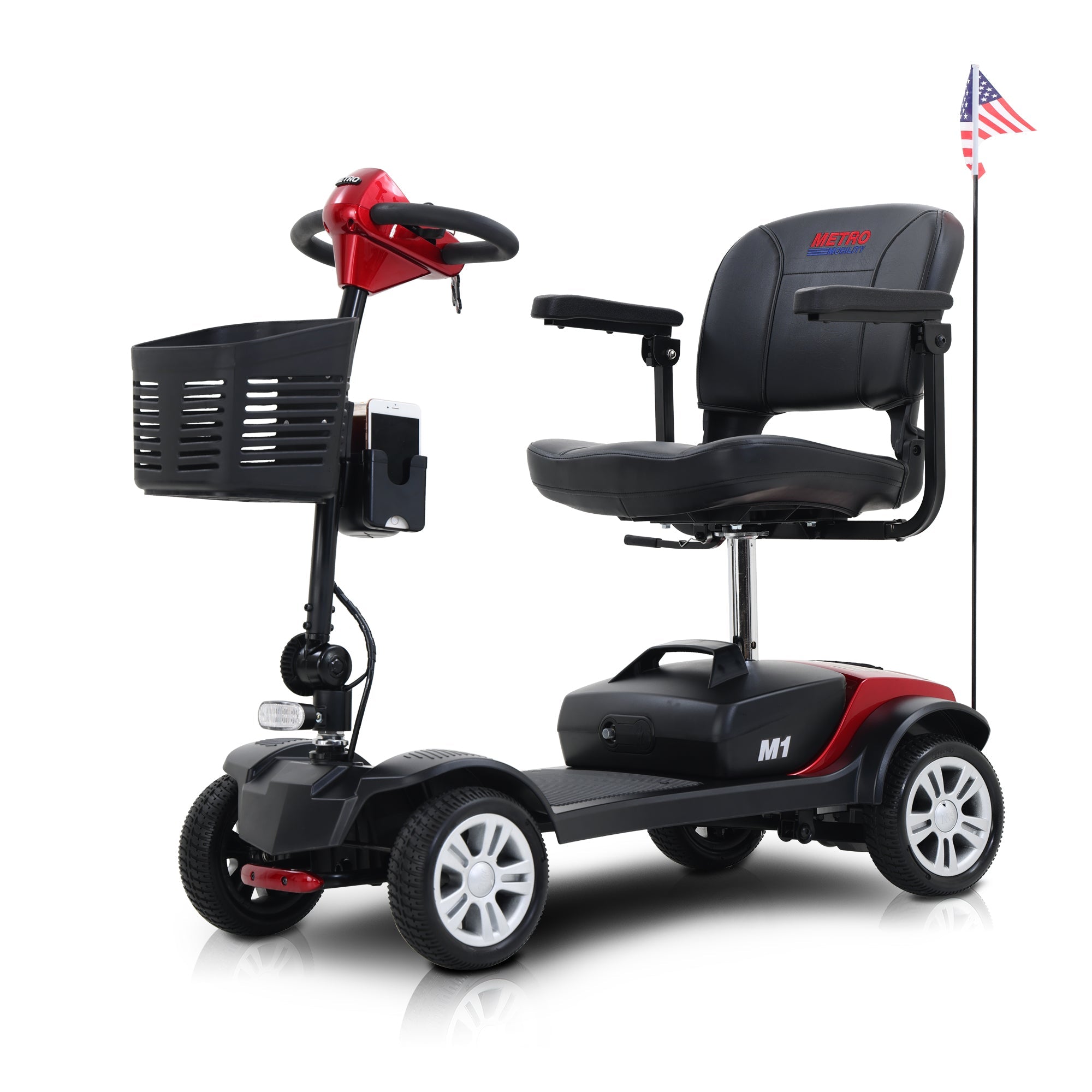 Streamdale Max Sport4 Wheels Outdoor Compact Mobility Scooter With 2 Pcsx 12Ah