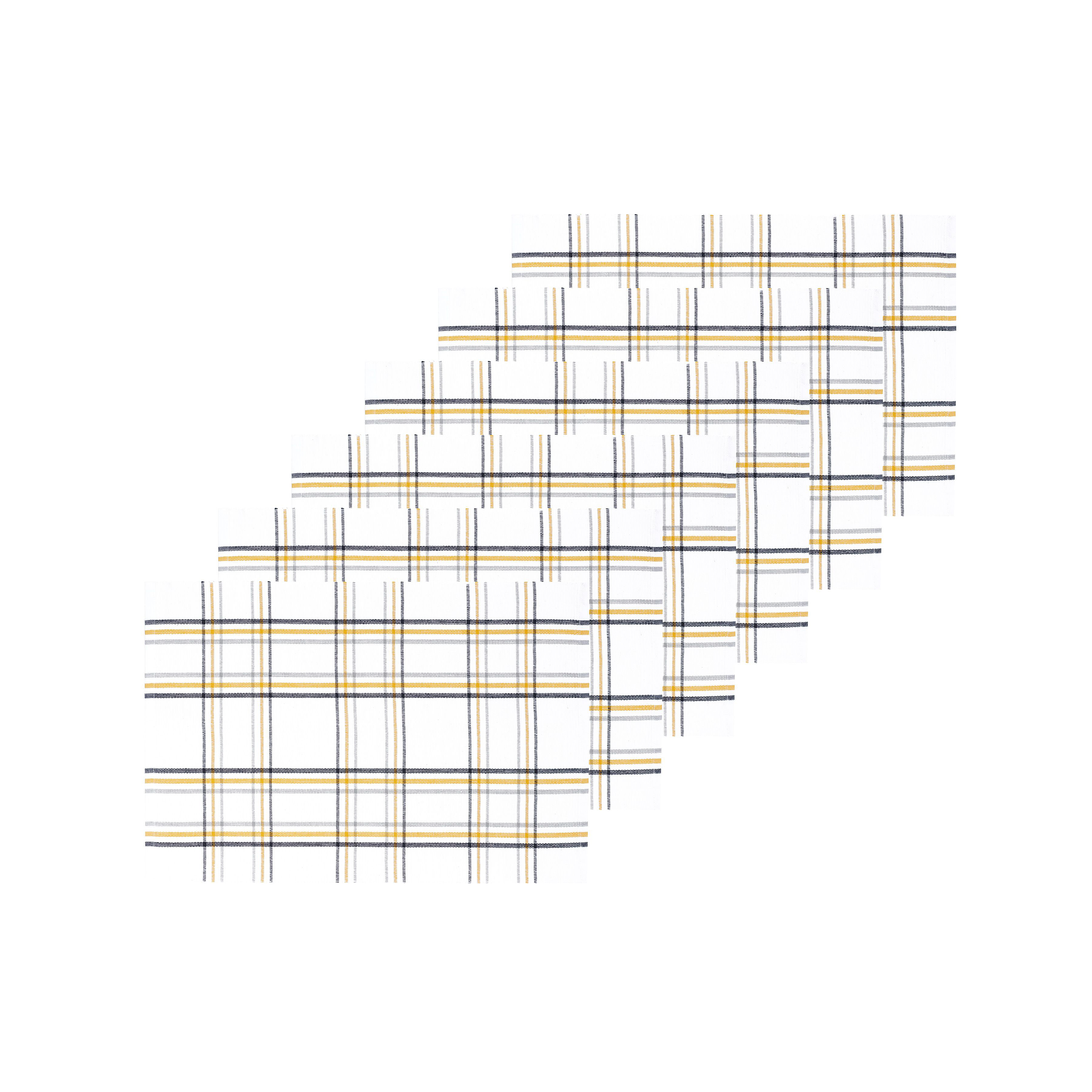 C&F Home Honey Bee Plaid Placemat Set