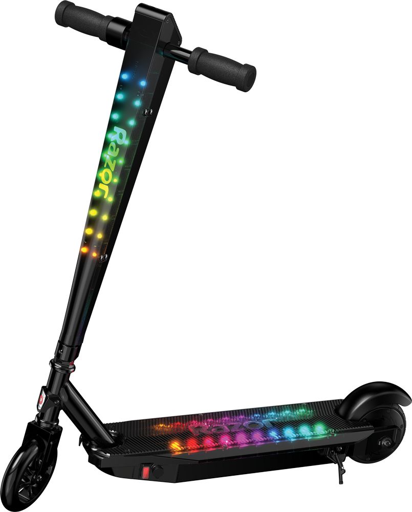 Sonic Glow Electric Scooter - Black