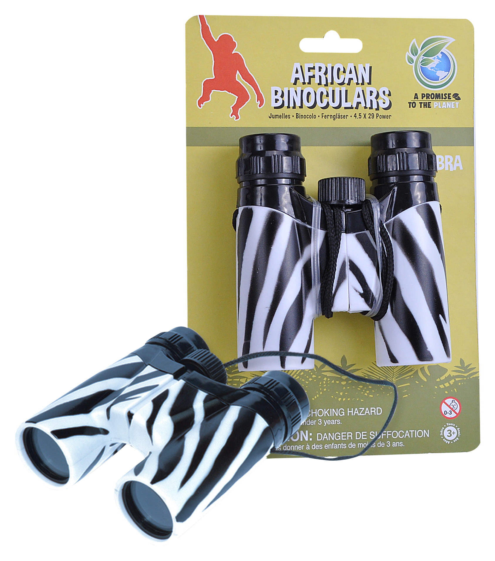 Wild Republic Animal Print Binoculars for Kids