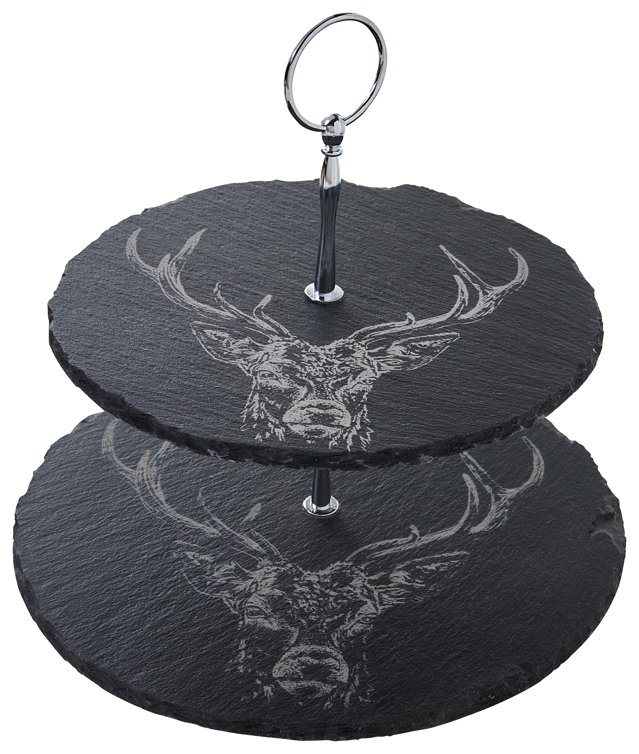 Selbrae House 2-Tier Stag Prince Serving Board