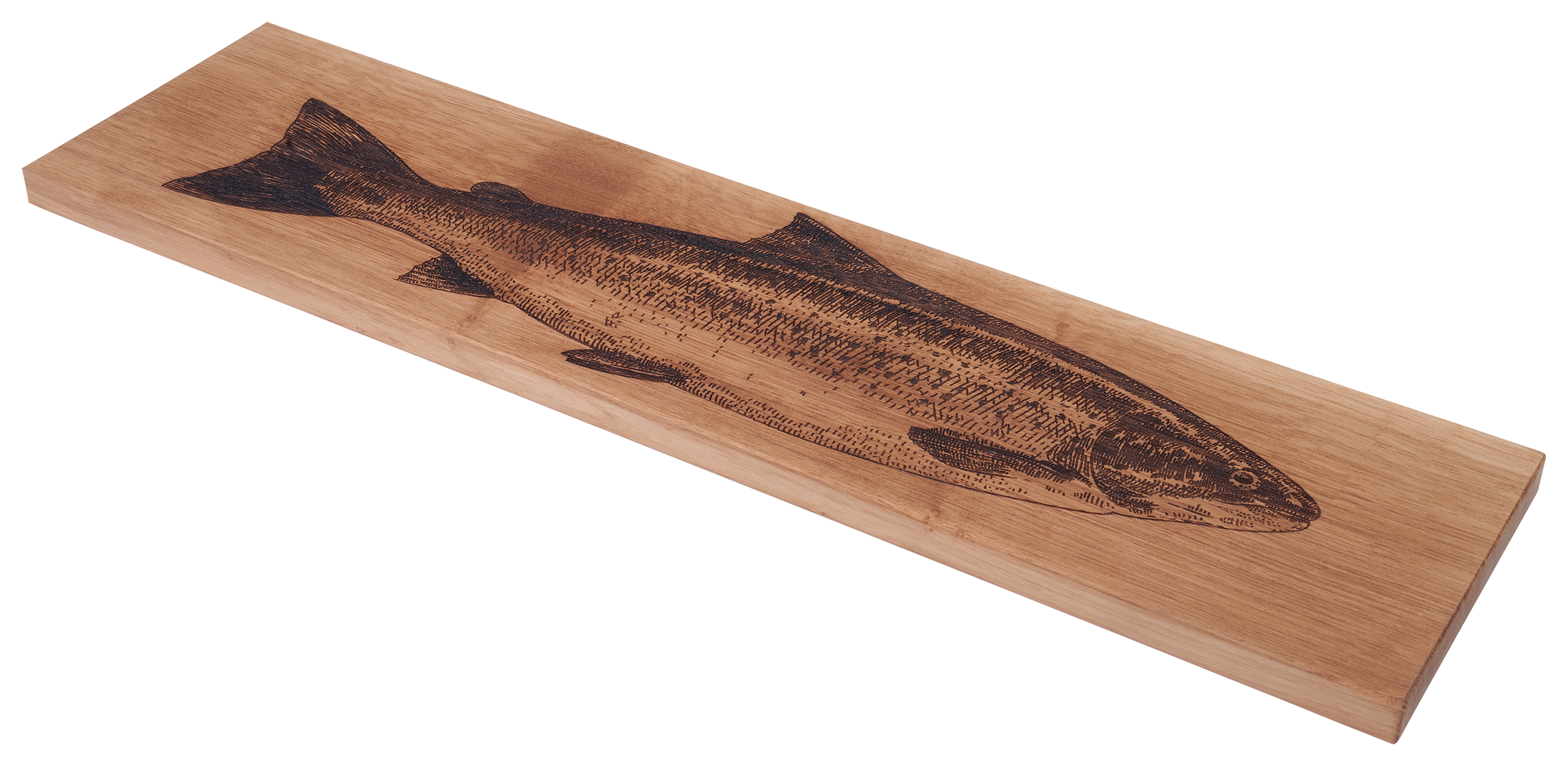 Selbrae House Oak Salmon Plank Serving Platter