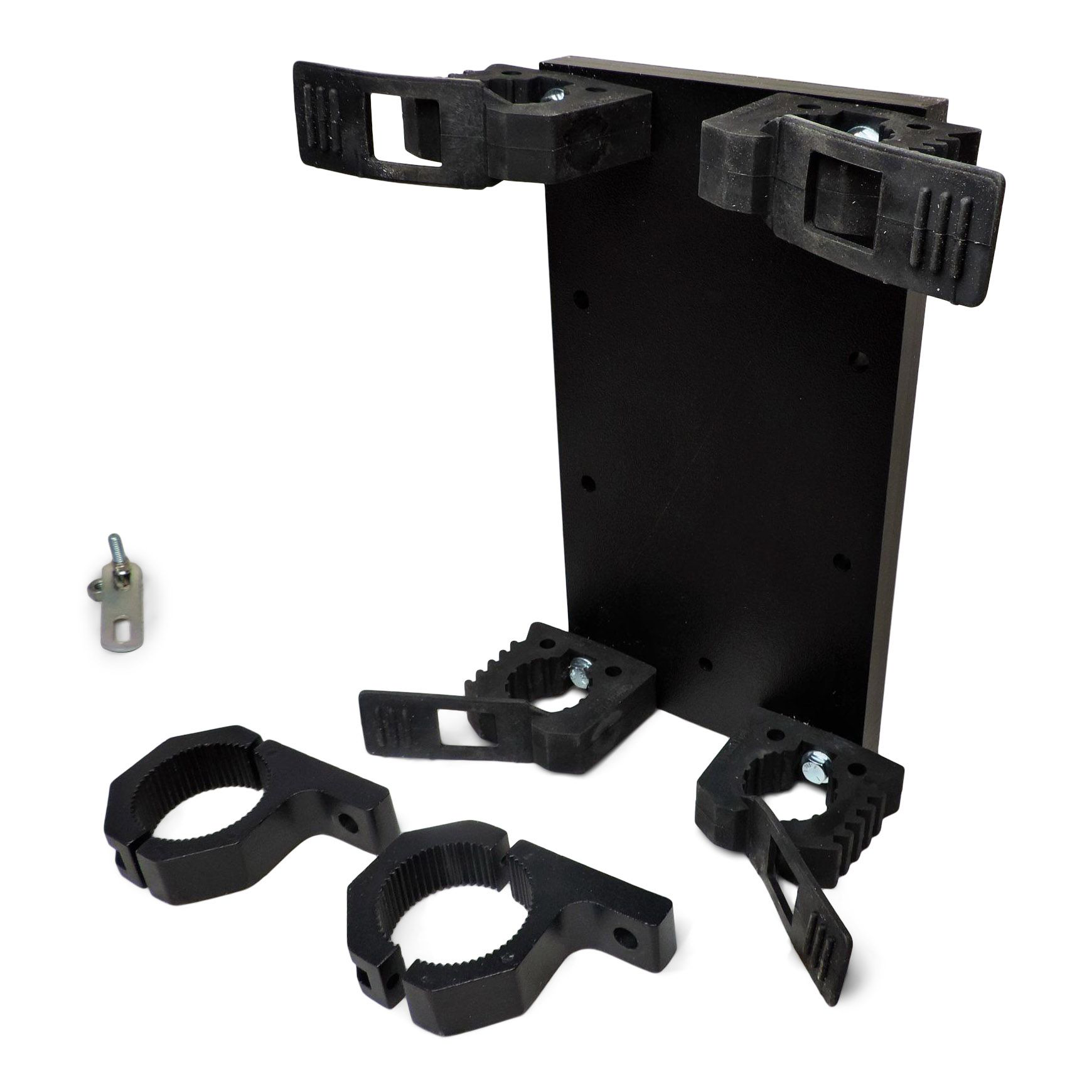 Hornet Outdoors UTV Dual Tool Roll Bar/Bumper Tool Mount for Round Roll Bars