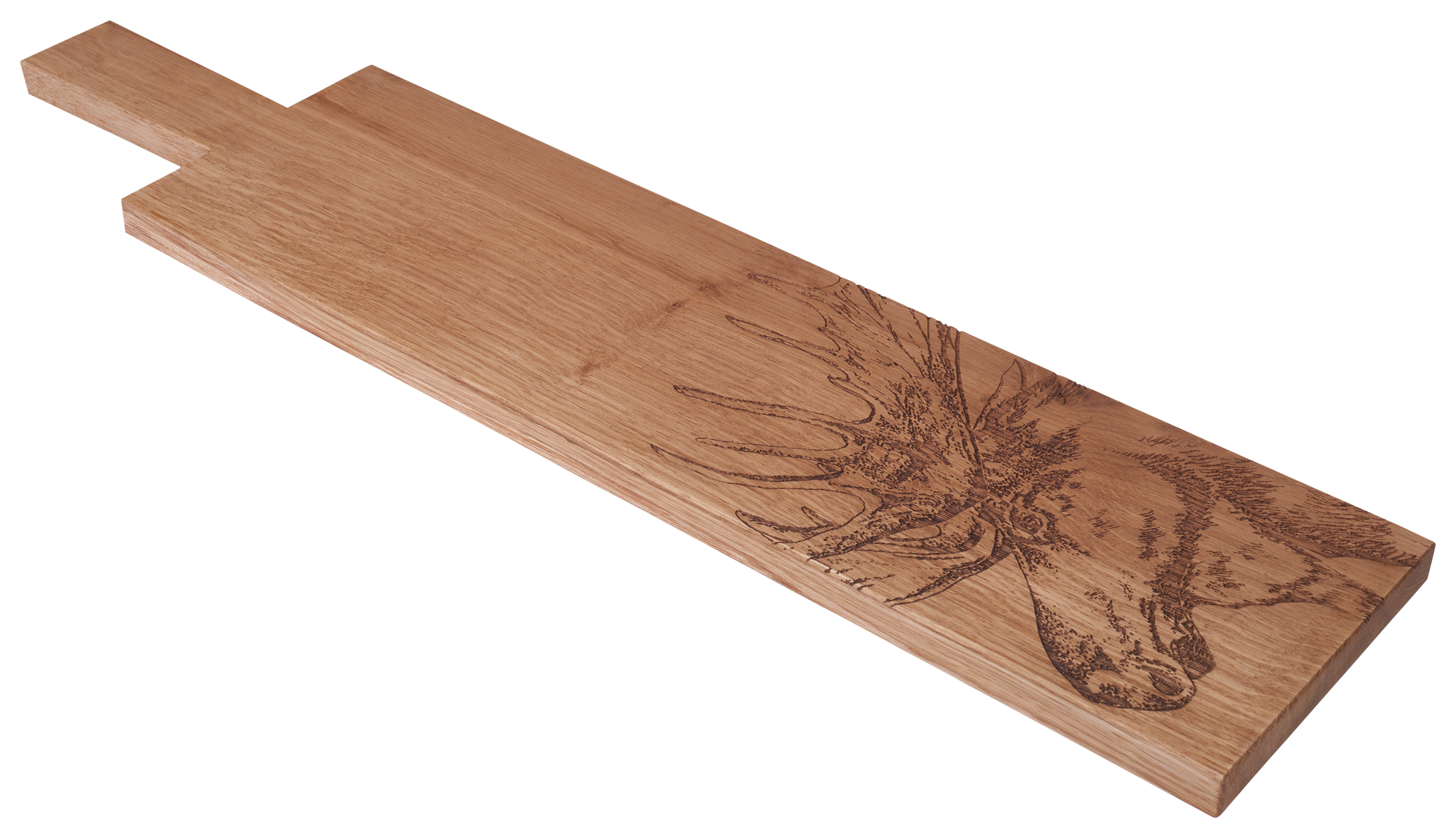 Selbrae House Oak Moose Rectangle Serving Board