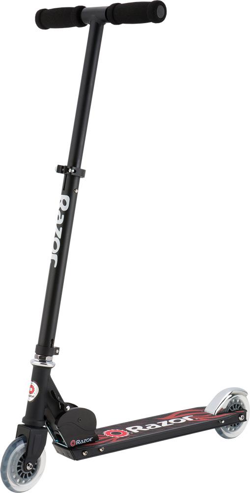 A Black Label E-Scooter - Black