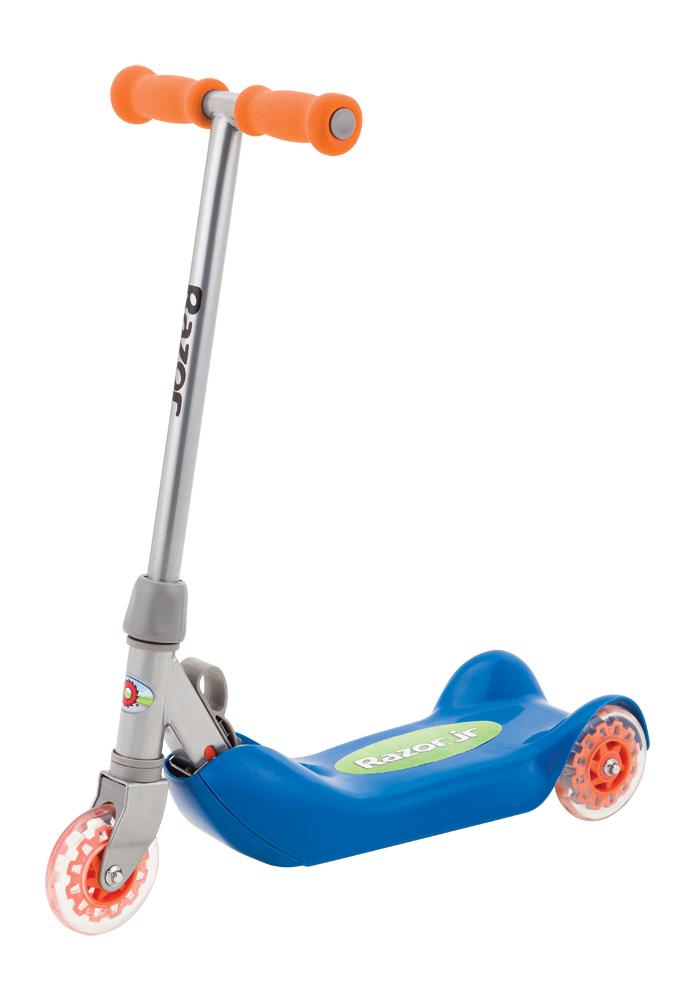 Razor Jr. Folding Kiddie Kick Scooter - Blue