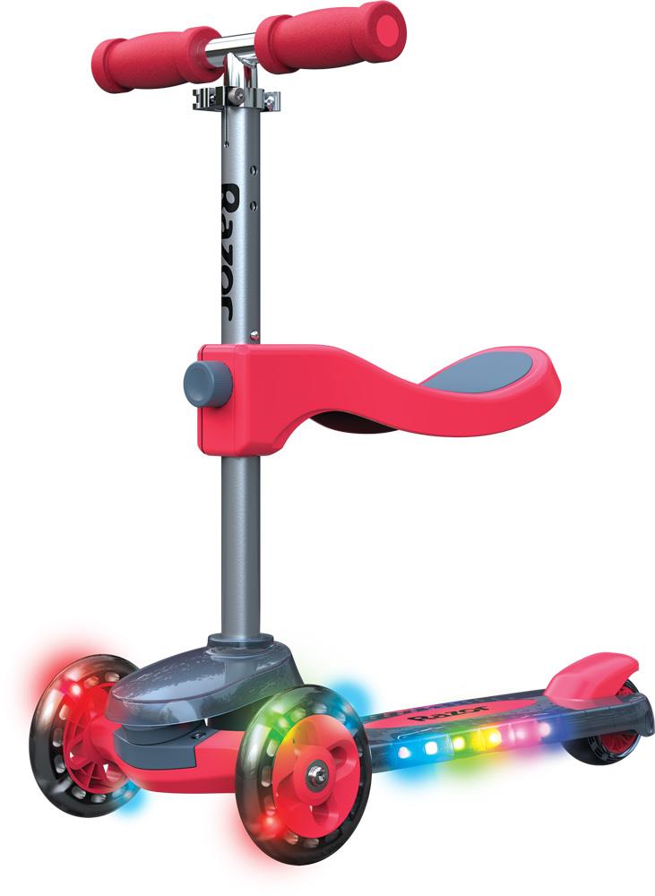 Rollie DLX 3-Wheel Scooter - Red
