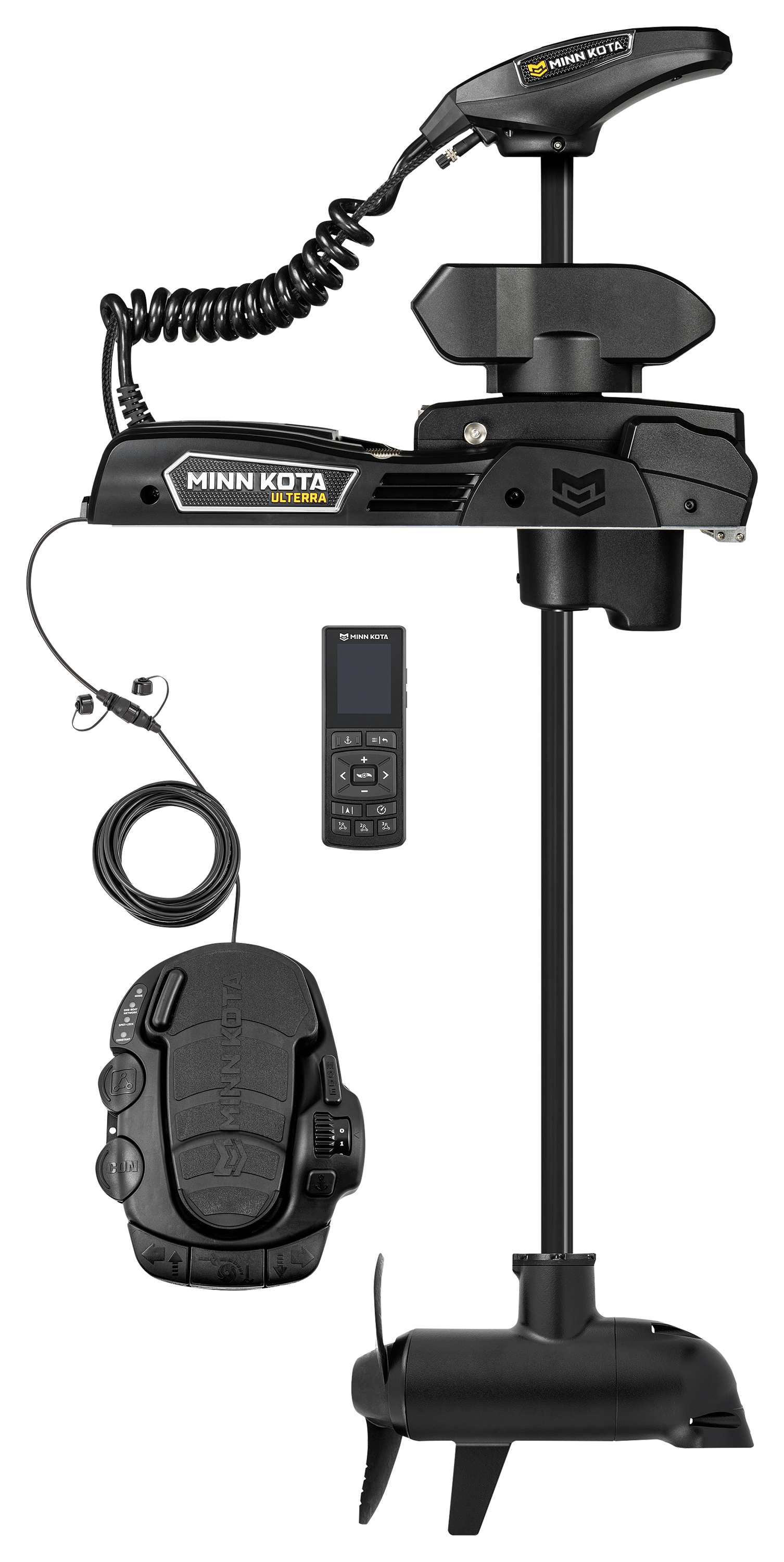 Minn Kota Ulterra Quest-Series Bow-Mount Trolling Motor with Dual Spectrum CHIRP, Foot Pedal and Wireless Remote
