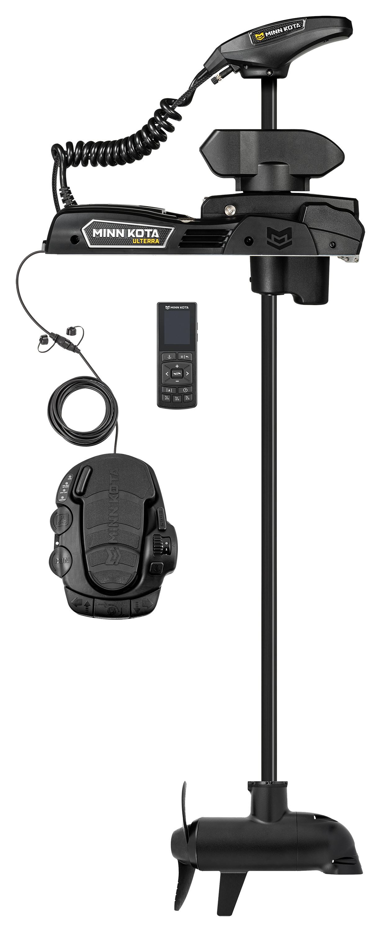Minn Kota Ulterra Quest-Series Bow-Mount Trolling Motor with Dual Spectrum CHIRP, Foot Pedal and Wireless Remote