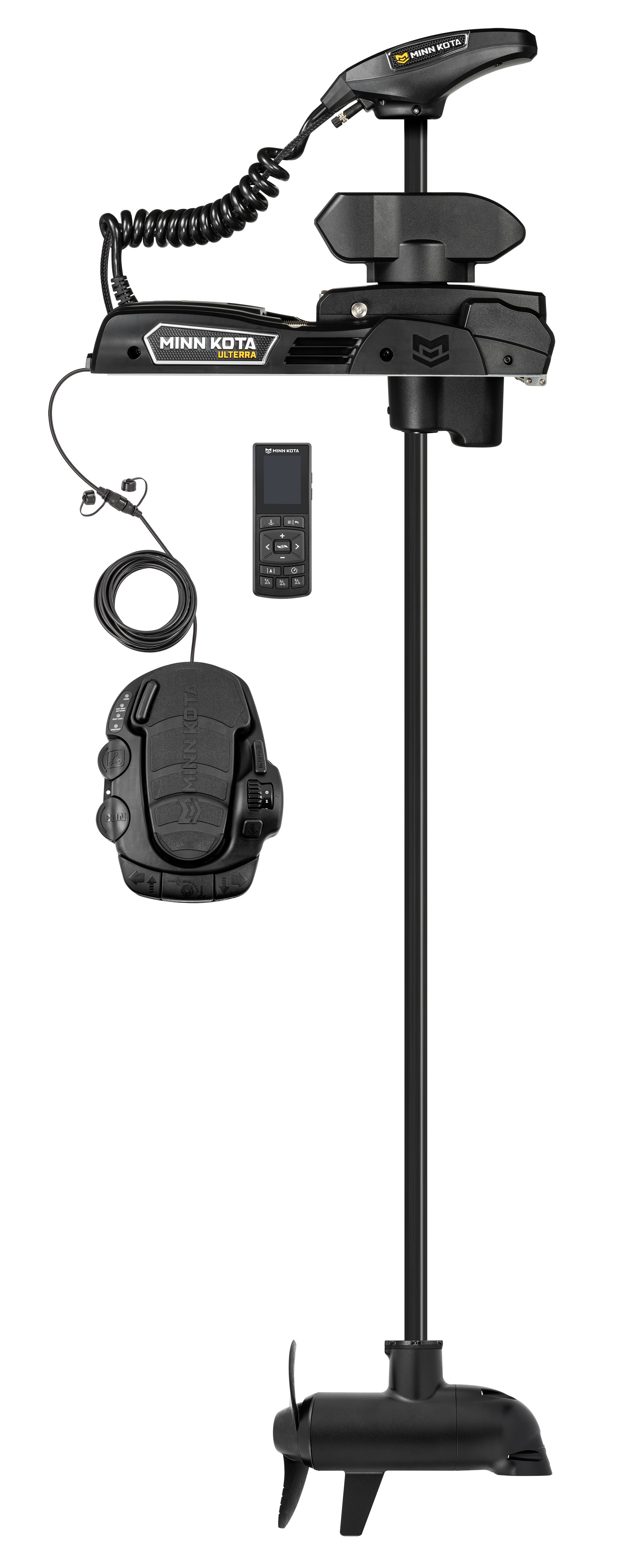 Minn Kota Ulterra Quest-Series Bow-Mount Trolling Motor with Dual Spectrum CHIRP, Foot Pedal and Wireless Remote