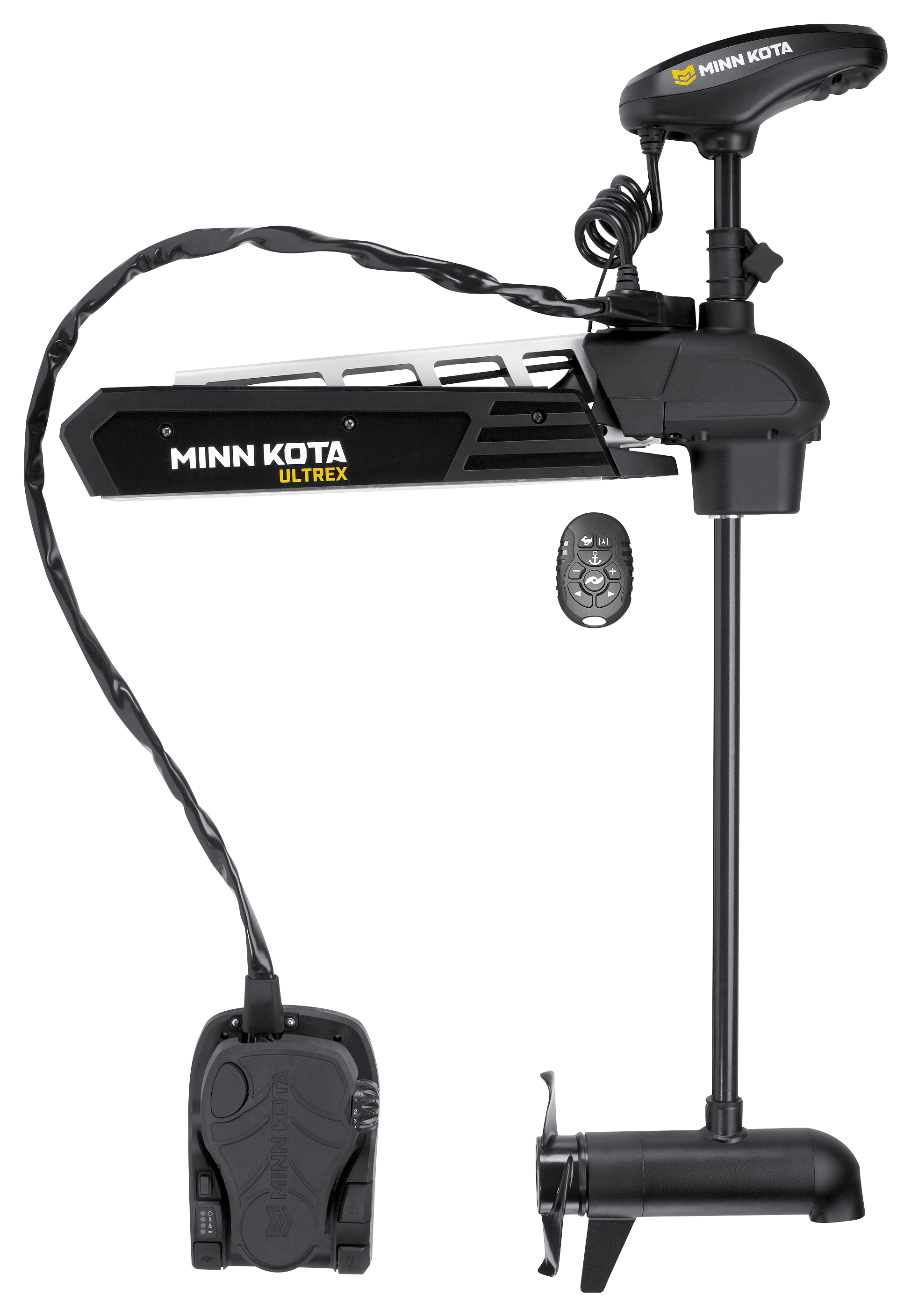 Minn Kota Ultrex Freshwater Trolling Motor with Dual Spectrum CHIRP Sonar and Micro Remote
