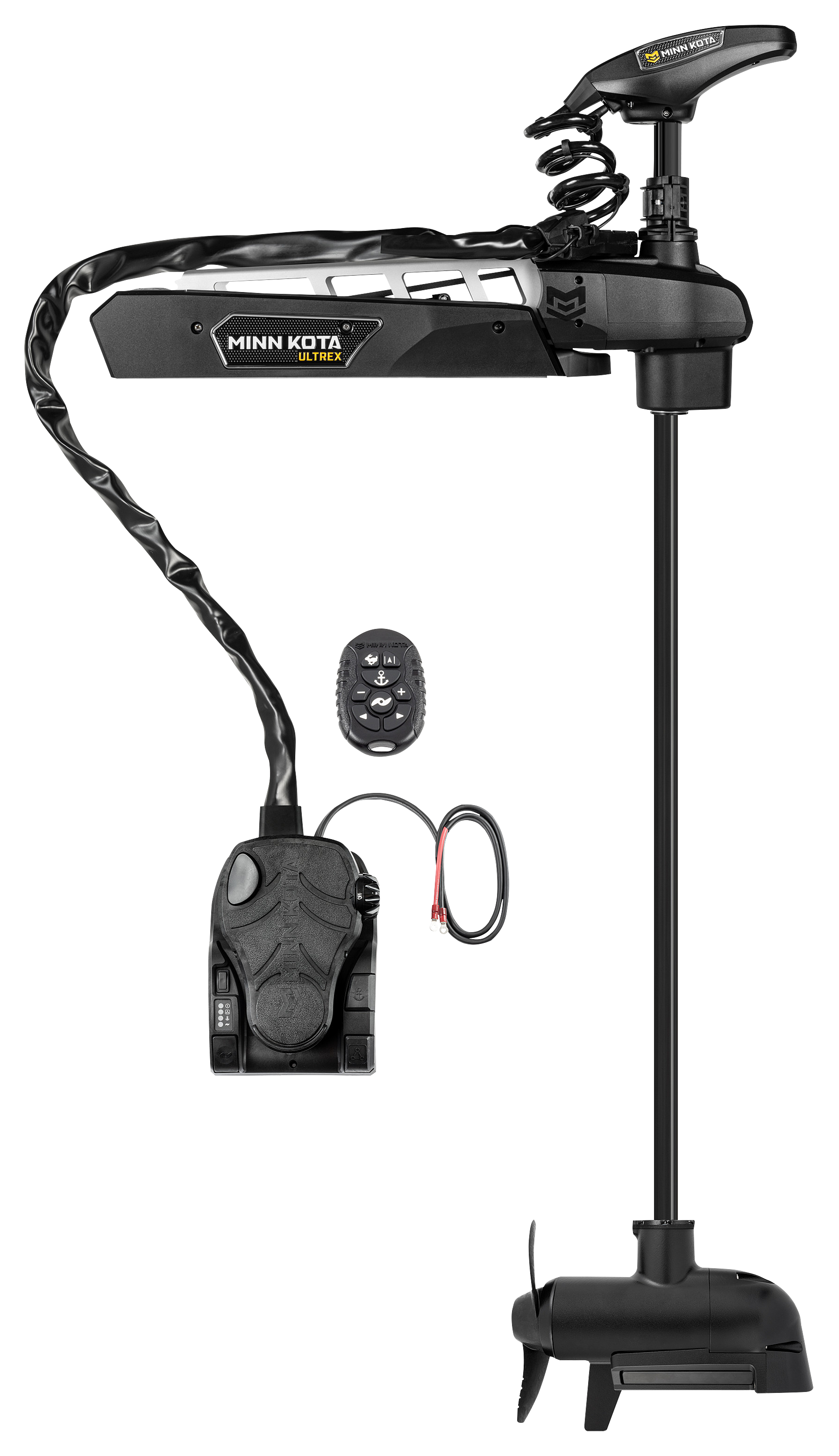 Minn Kota Ultrex Quest-Series Bow Mount Trolling Motor with MEGA Side/Down Imaging, Foot Pedal and Micro Remote