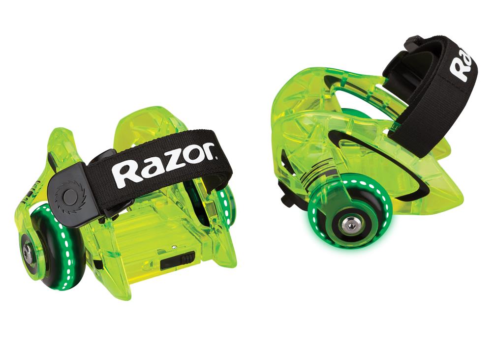 Jetts DLX Heel Wheels - Neon Green