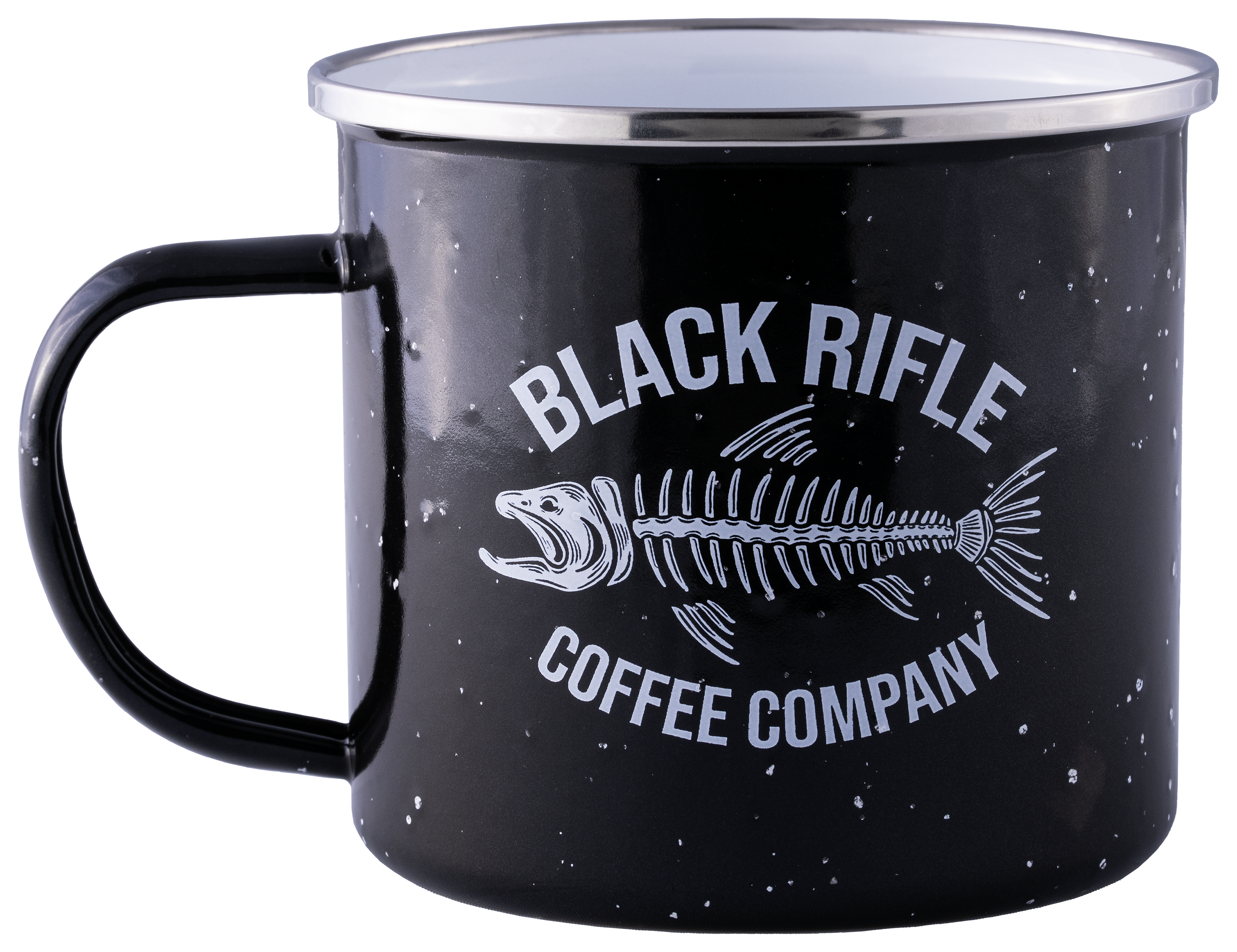 Black Rifle Coffee Company Cup-O-Fish Enamel Mug