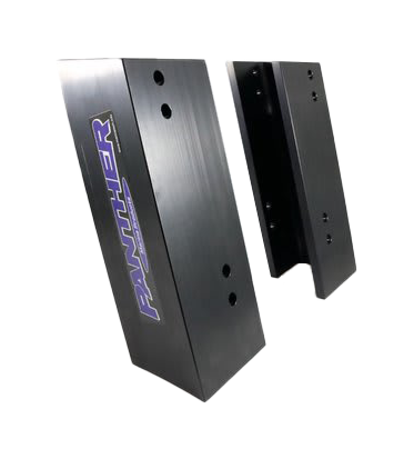Panther Set Back Plate Bracket Mount 2-Piece Set