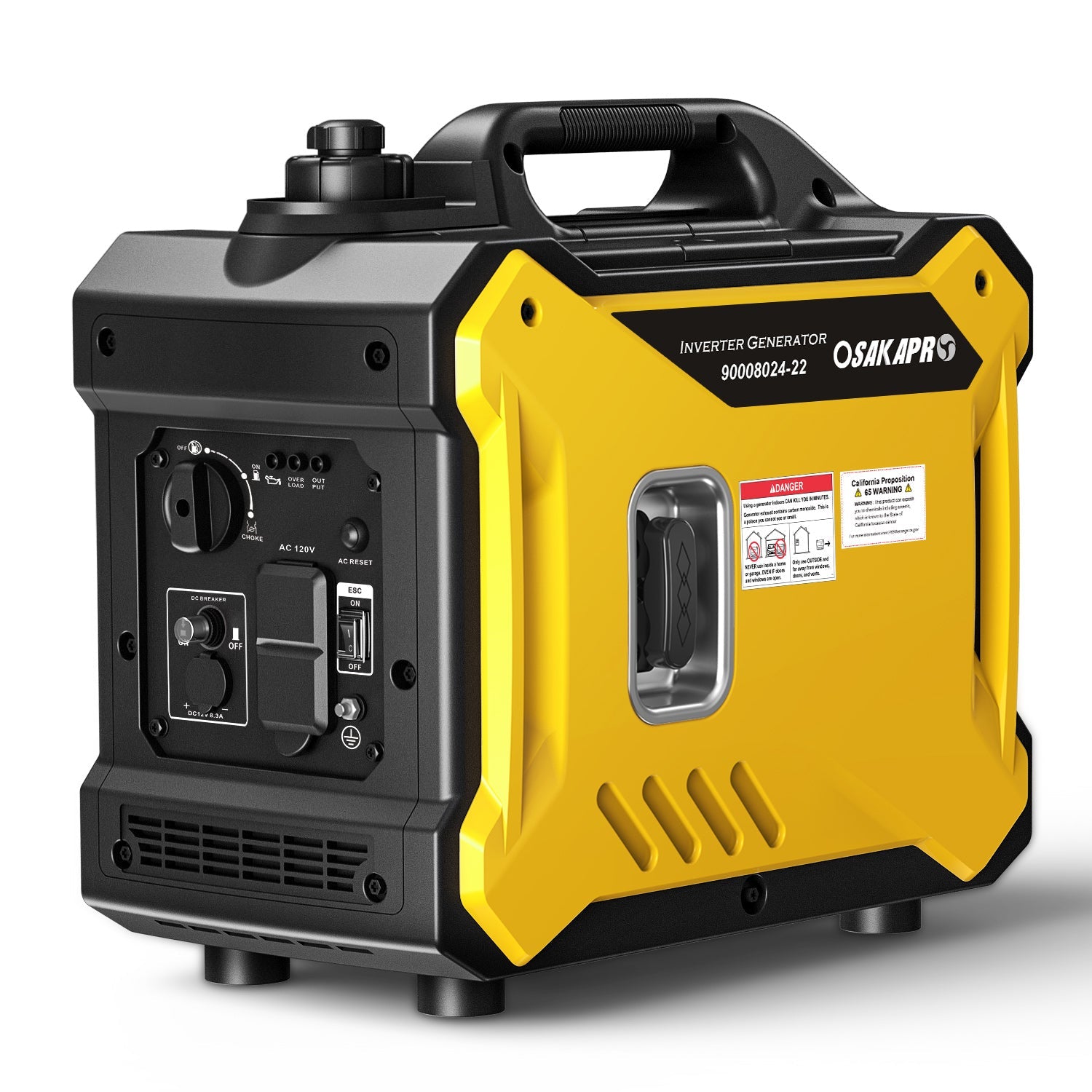 Streamdale Super quiet Inverter Generator 2000w portable generator, 79.7cc ultra light EPA compliant