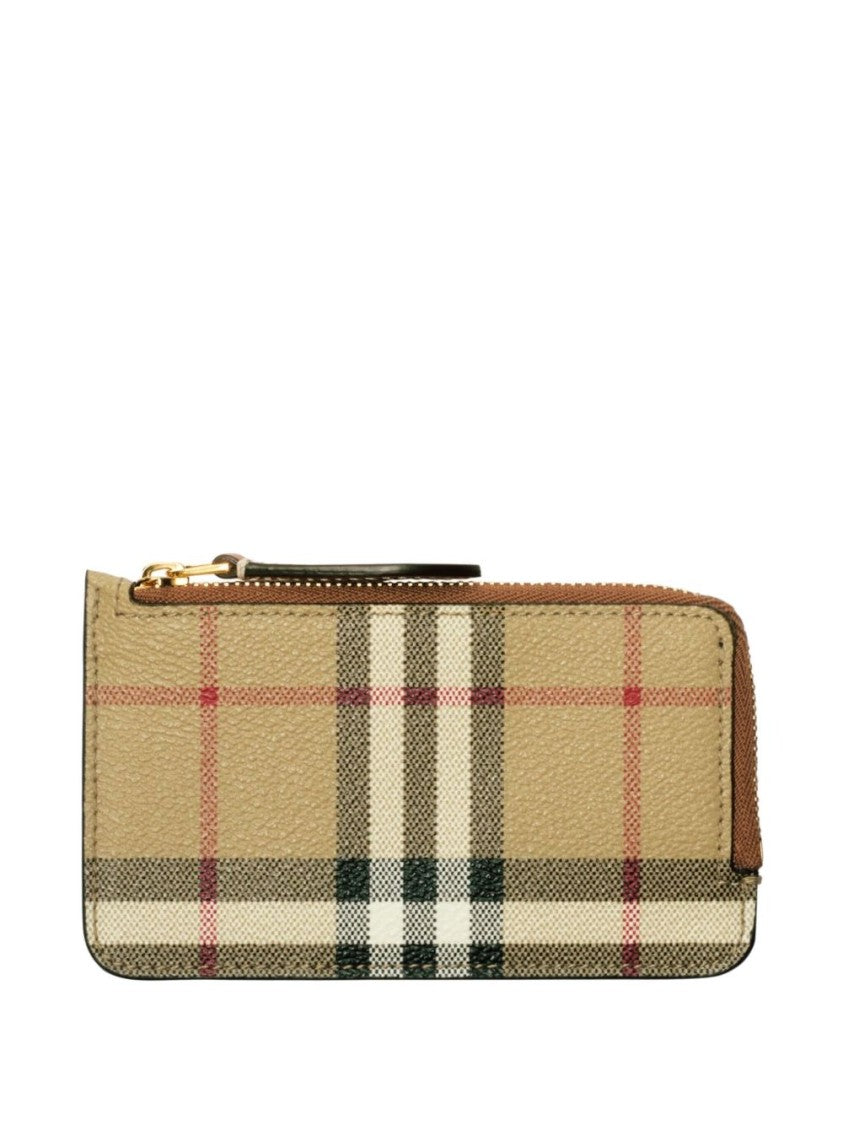 Checked Credit Card Holder