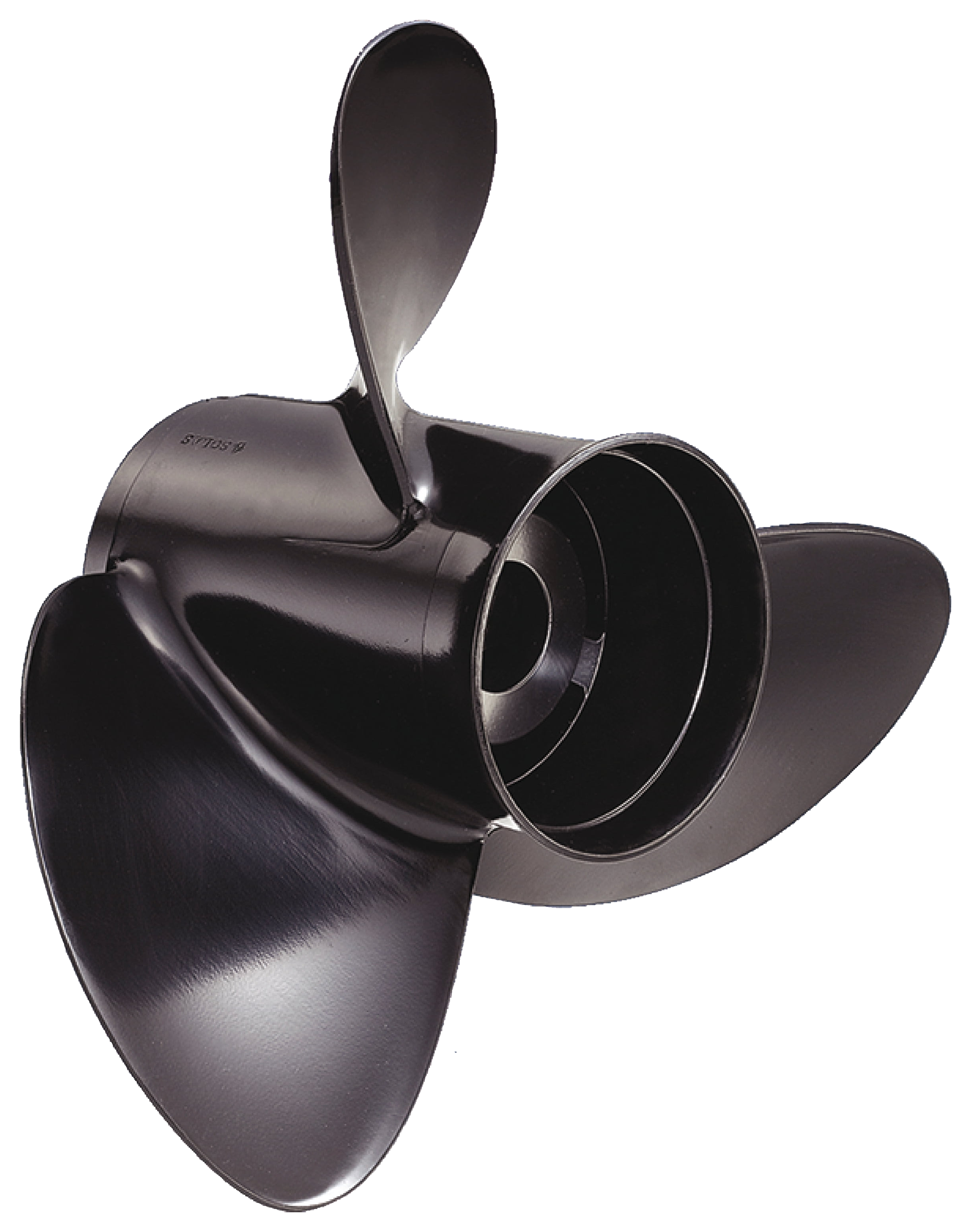 SOLAS Rubex 3 Aluminum Interchangeable Hub 3-Blade 2.5" Gearcase Propeller