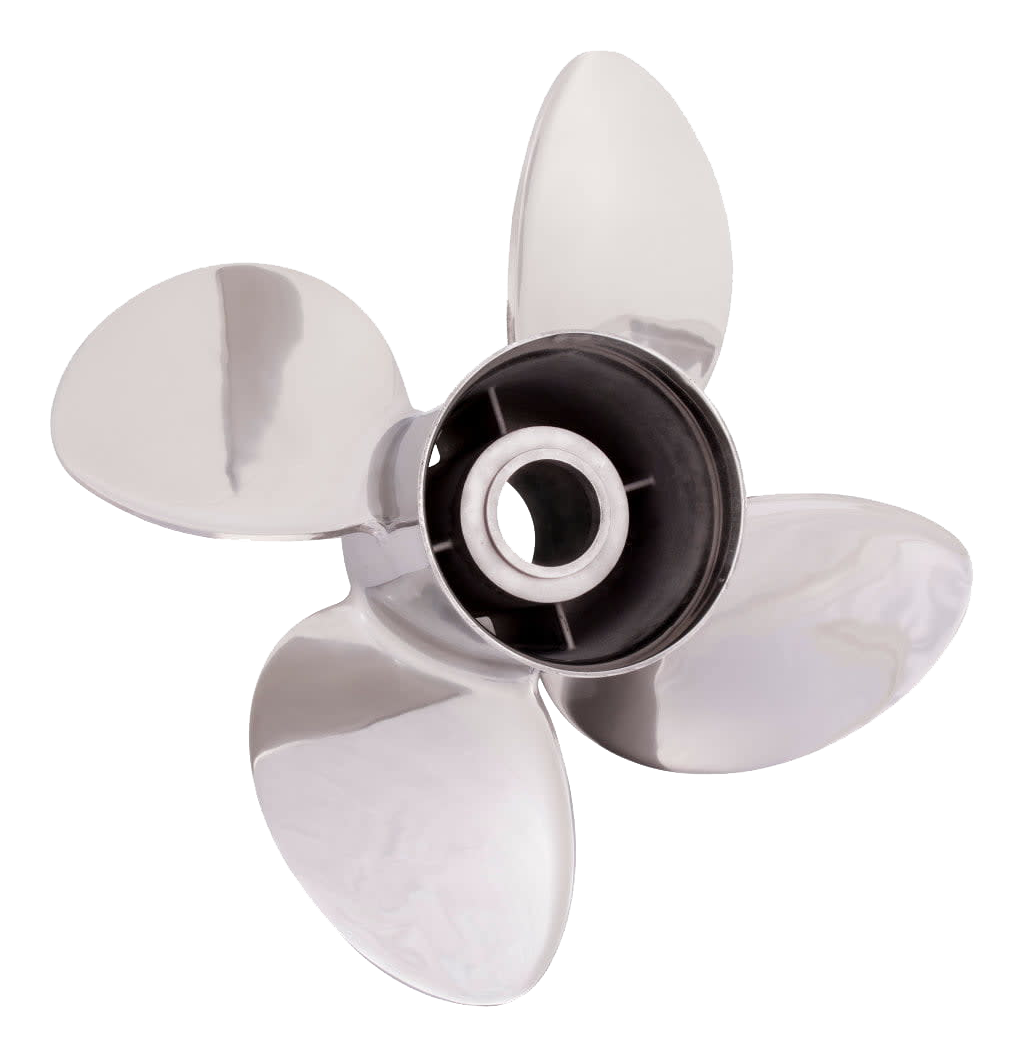 SOLAS RUBEX HR4 Stainless Steel Interchangeable Hub 4-Blade Propeller