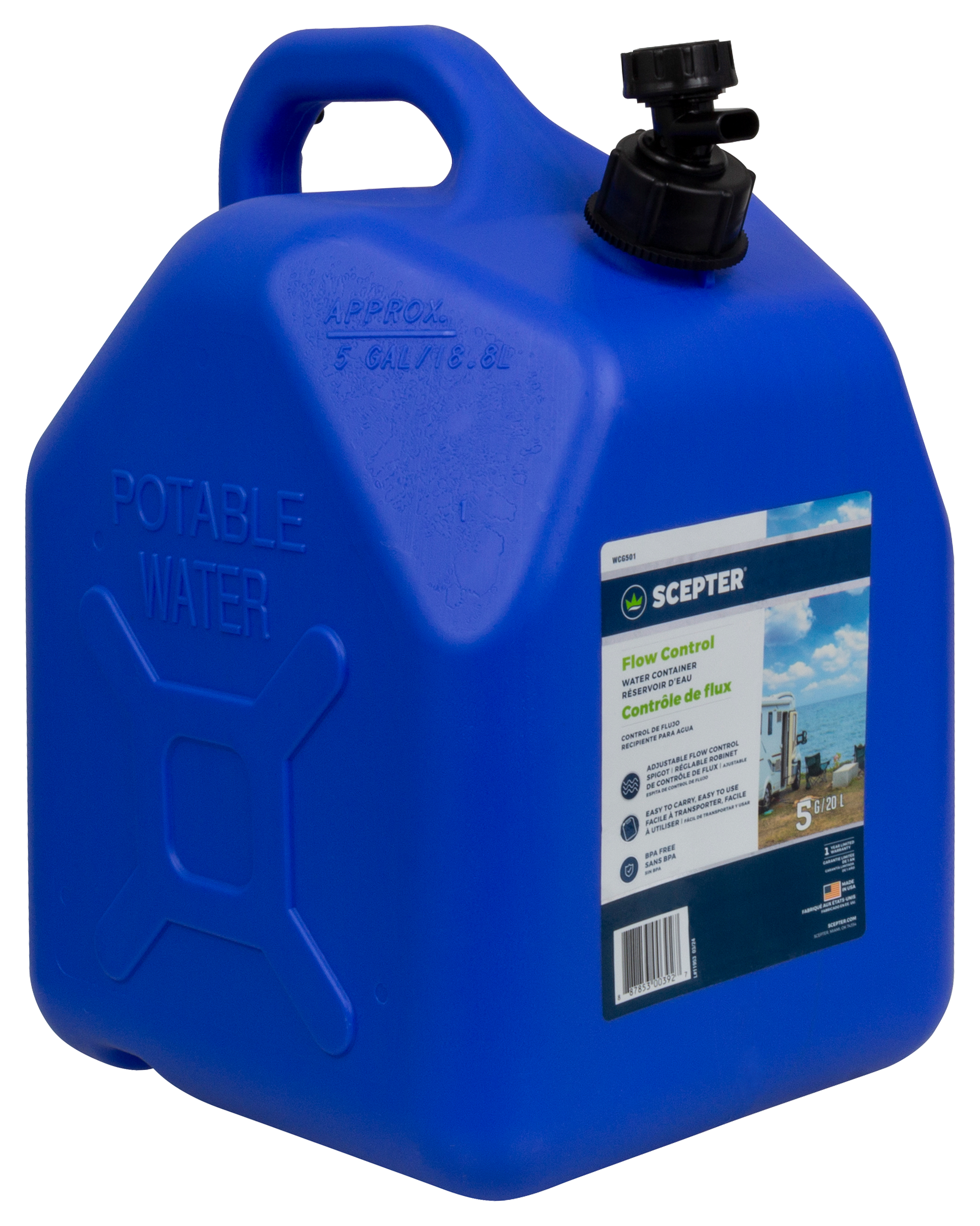 Scepter Flow Control Water Can