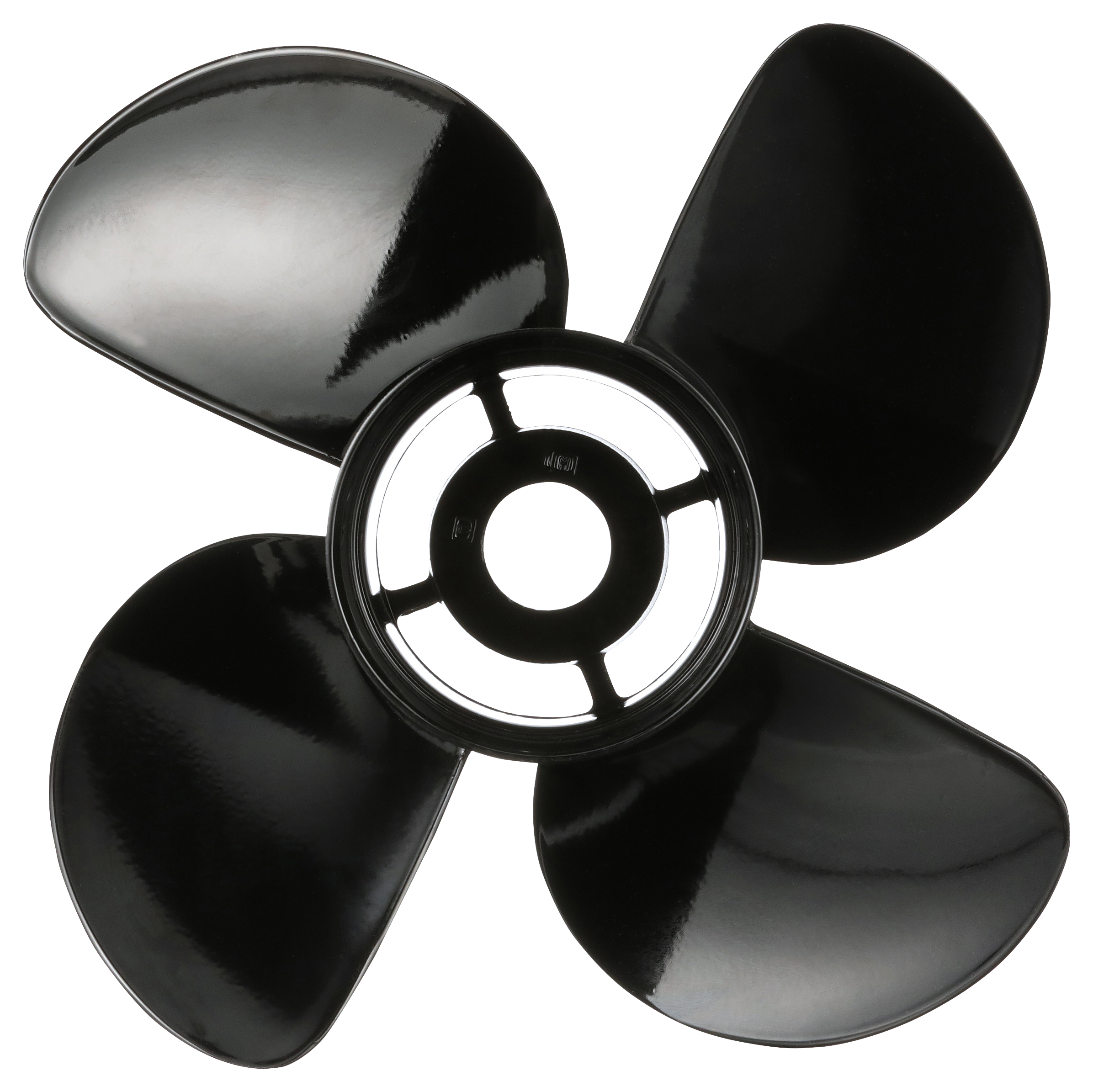 Quicksilver Nemesis 4-Blade Aluminum Propeller
