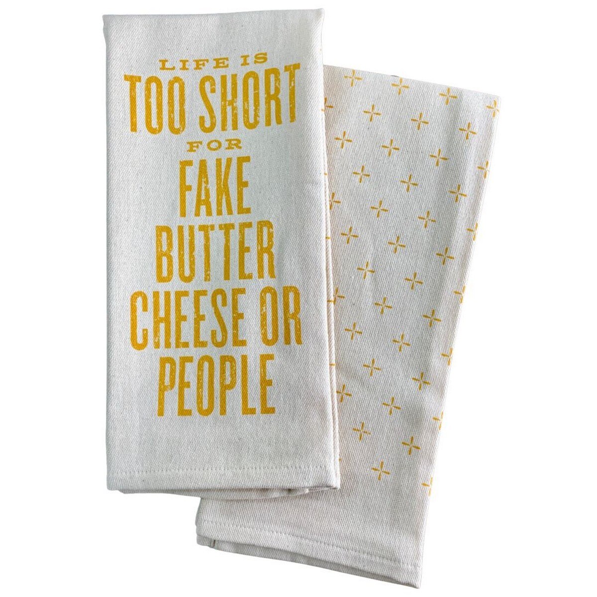 Southern Fried Design Life Is Too Short Kitchen Towel