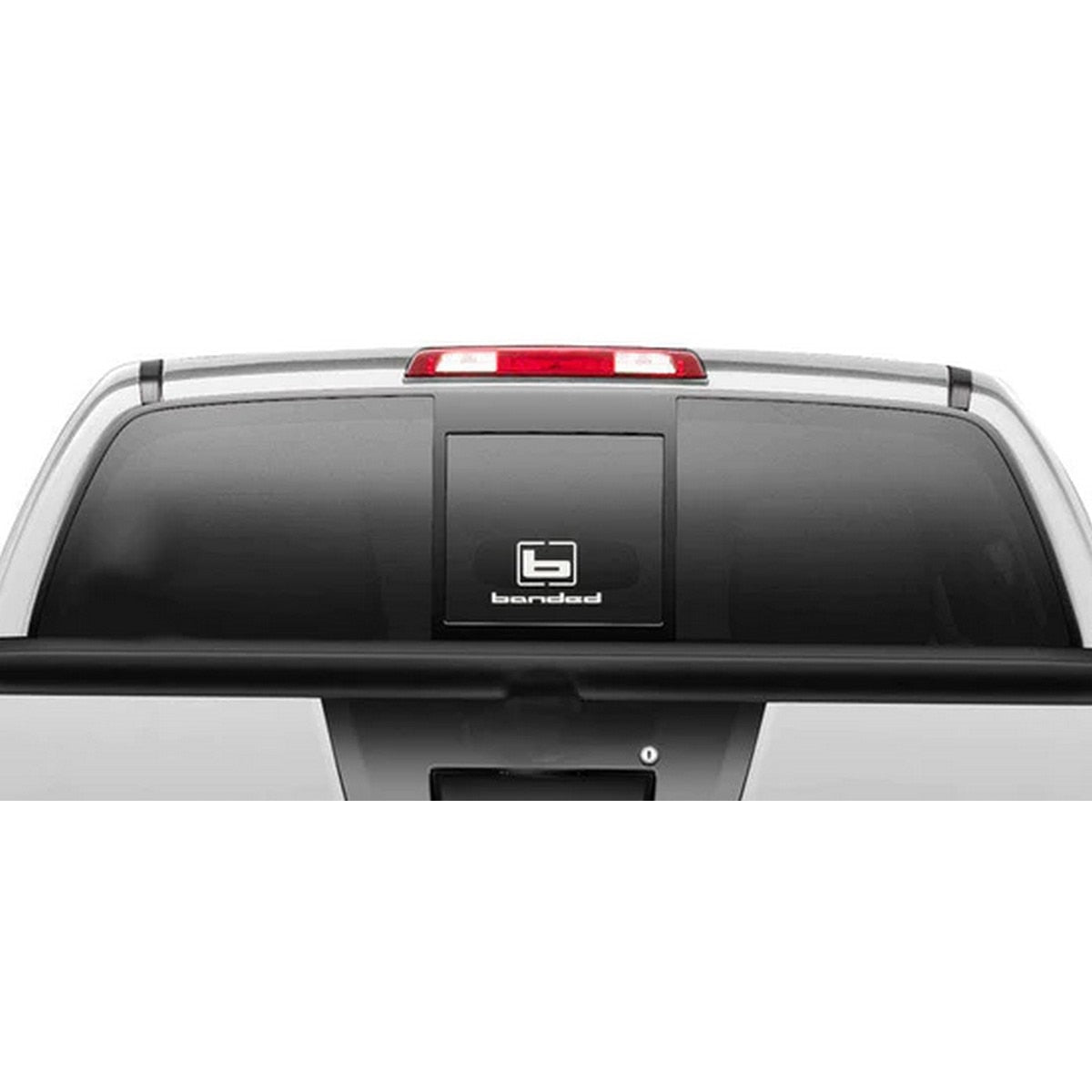 Banded Vertical Logo Decal