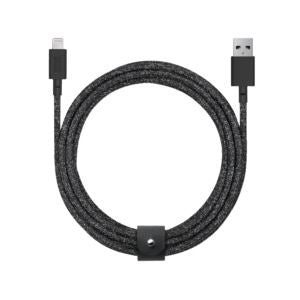 Native Union BELT-L-CS-BLK-3-NP Belt Cable XL USB-A to Apple Lightning Cosmos