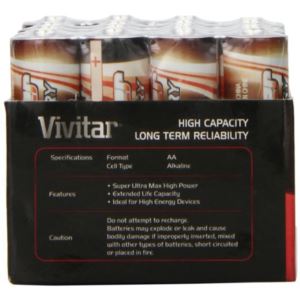 Vivitar V-48AA-AL AA Batteries Alkaline - (48 Pack)