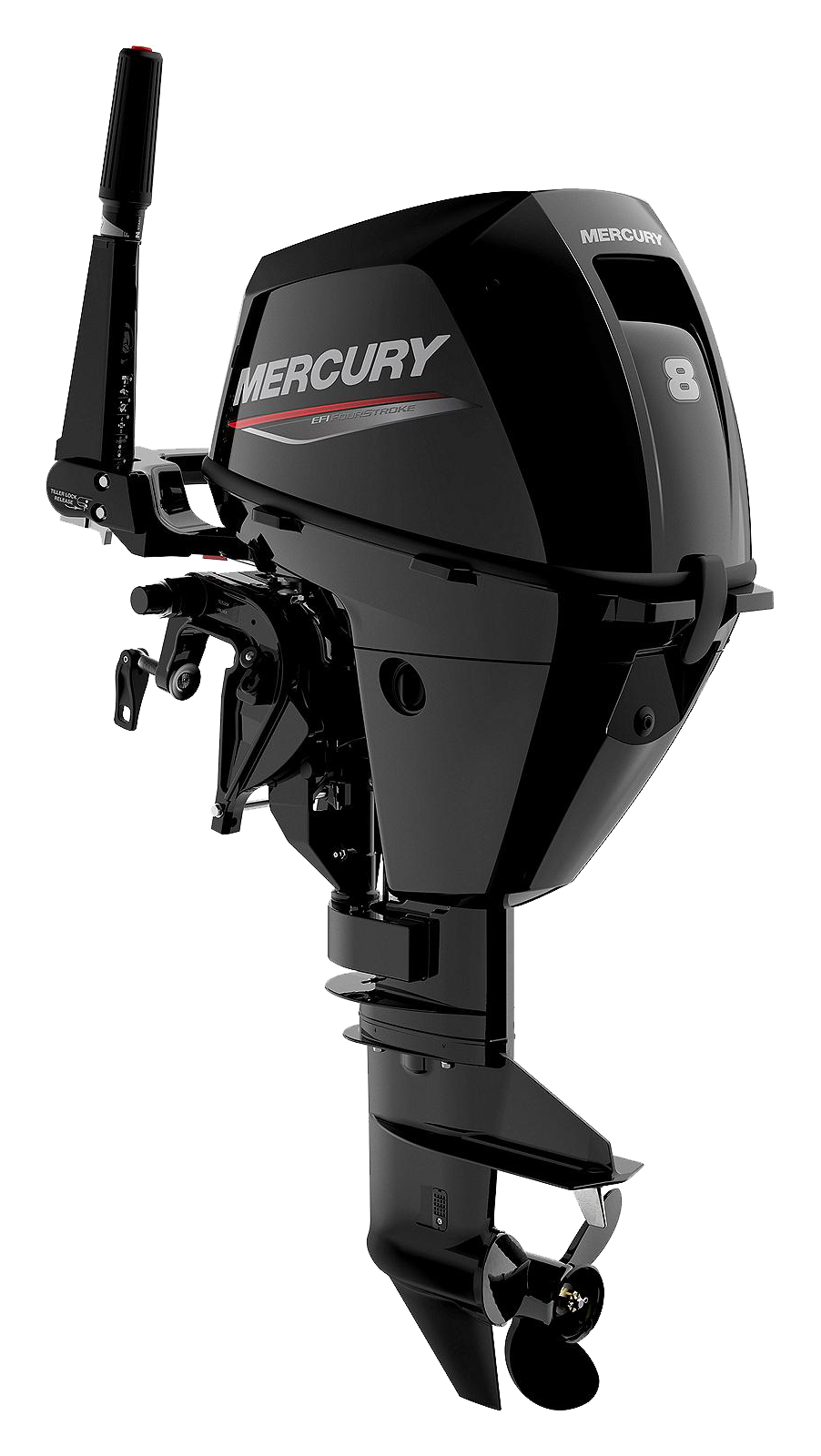 Mercury 8hp EFI Tiller FourStroke Outboard Motor 20" Shaft