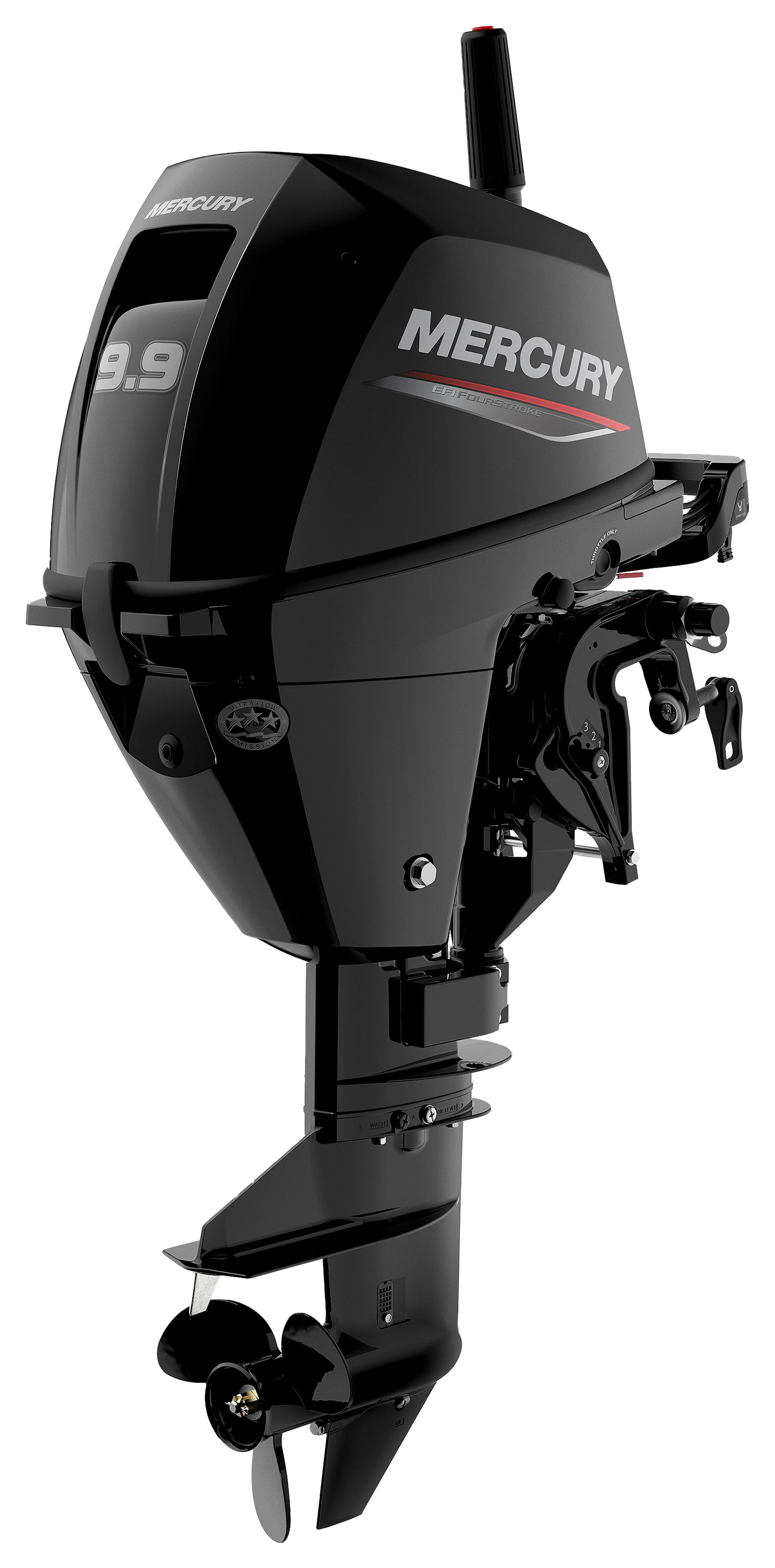 Mercury 9.9hp EFI Tiller FourStroke Outboard Motor 15" Shaft