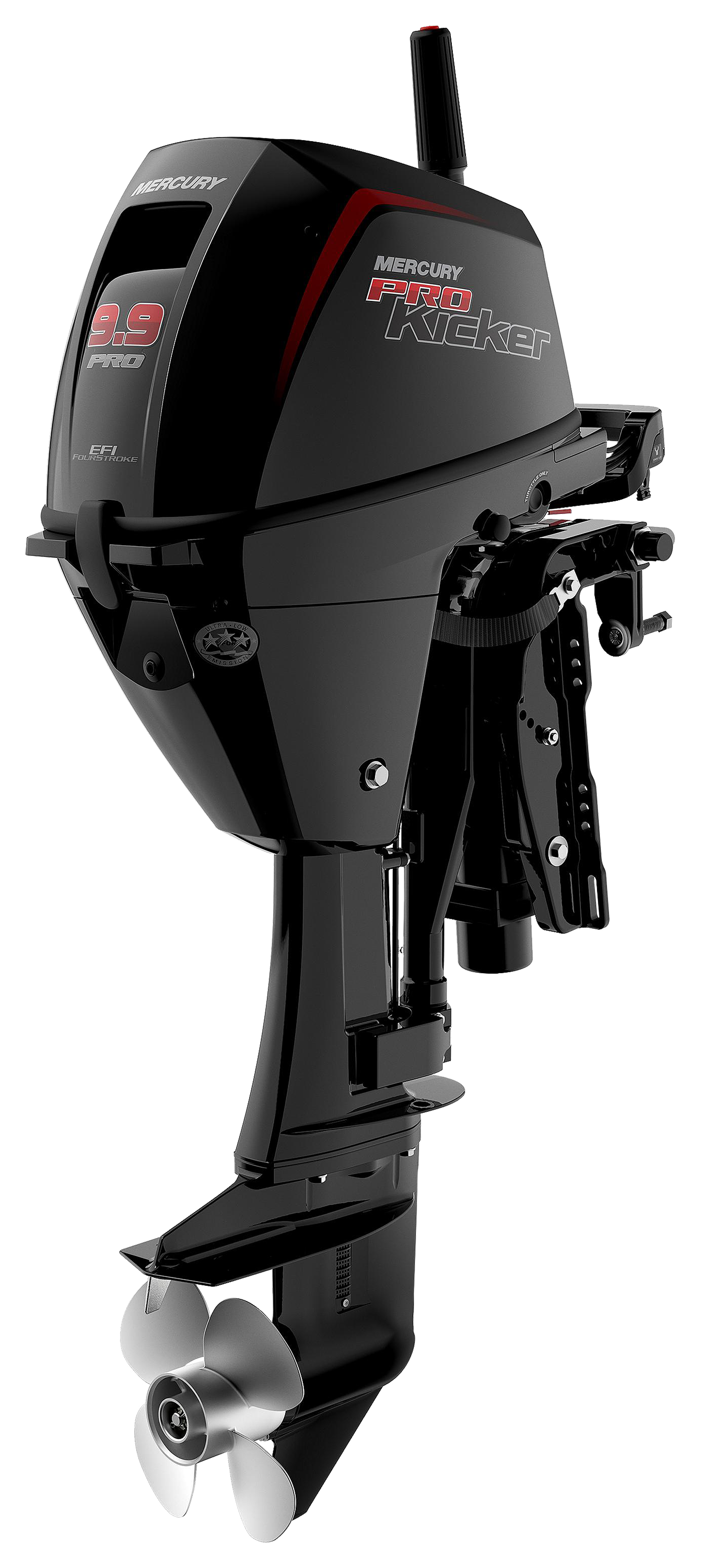 Mercury 9.9hp EFI Tiller ProKicker Outboard Motor 25" Shaft