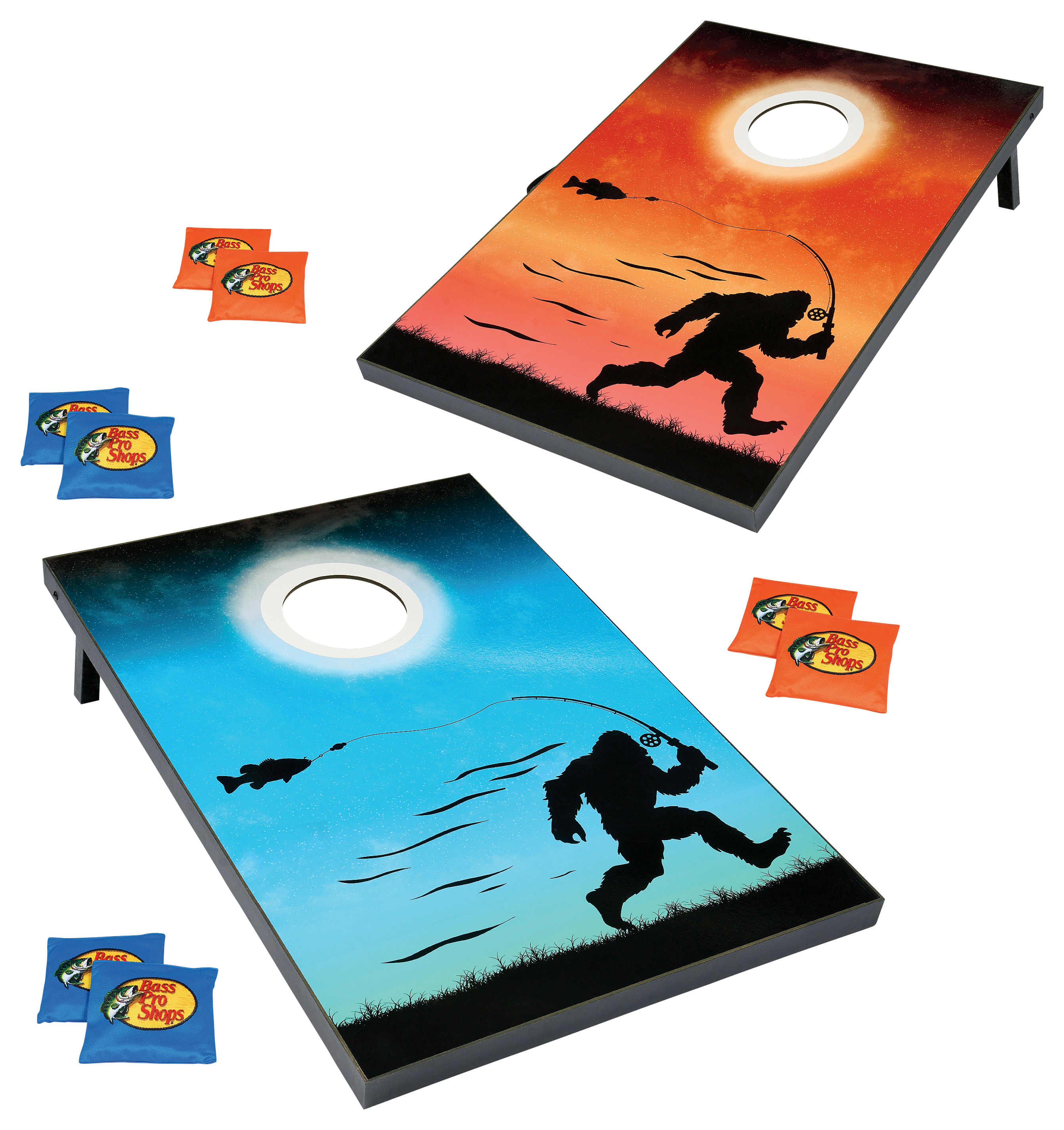 Bass Pro Shops Sasquatch Cornhole Bean Bag Game Set